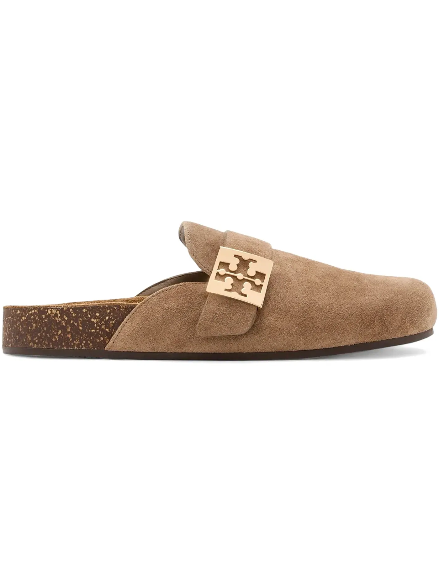 Женские шлепанцы Mellow Mule Tory Burch — изображение 1 из 1, золотистый