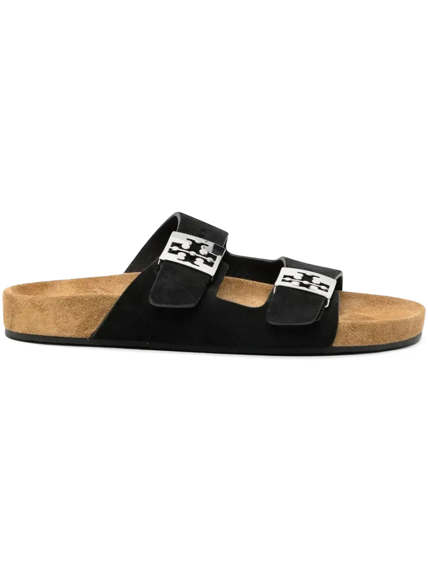 Женские сандалии-слайды Mellow Slide Sandals Tory Burch — изображение 1 из 1, черный