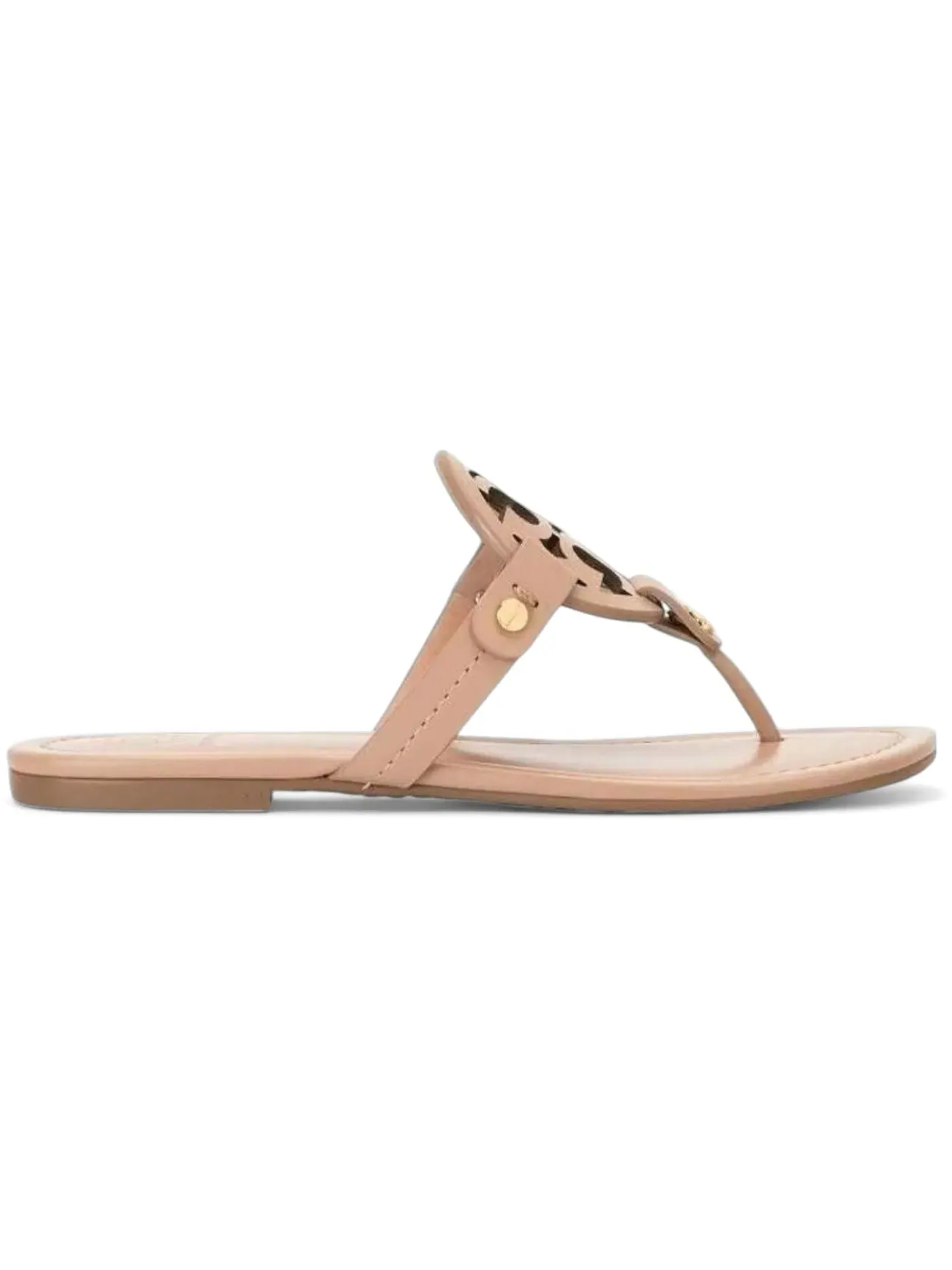 Женские сандалии Miller с брендом Tory Burch — изображение 1 из 1, бежевый