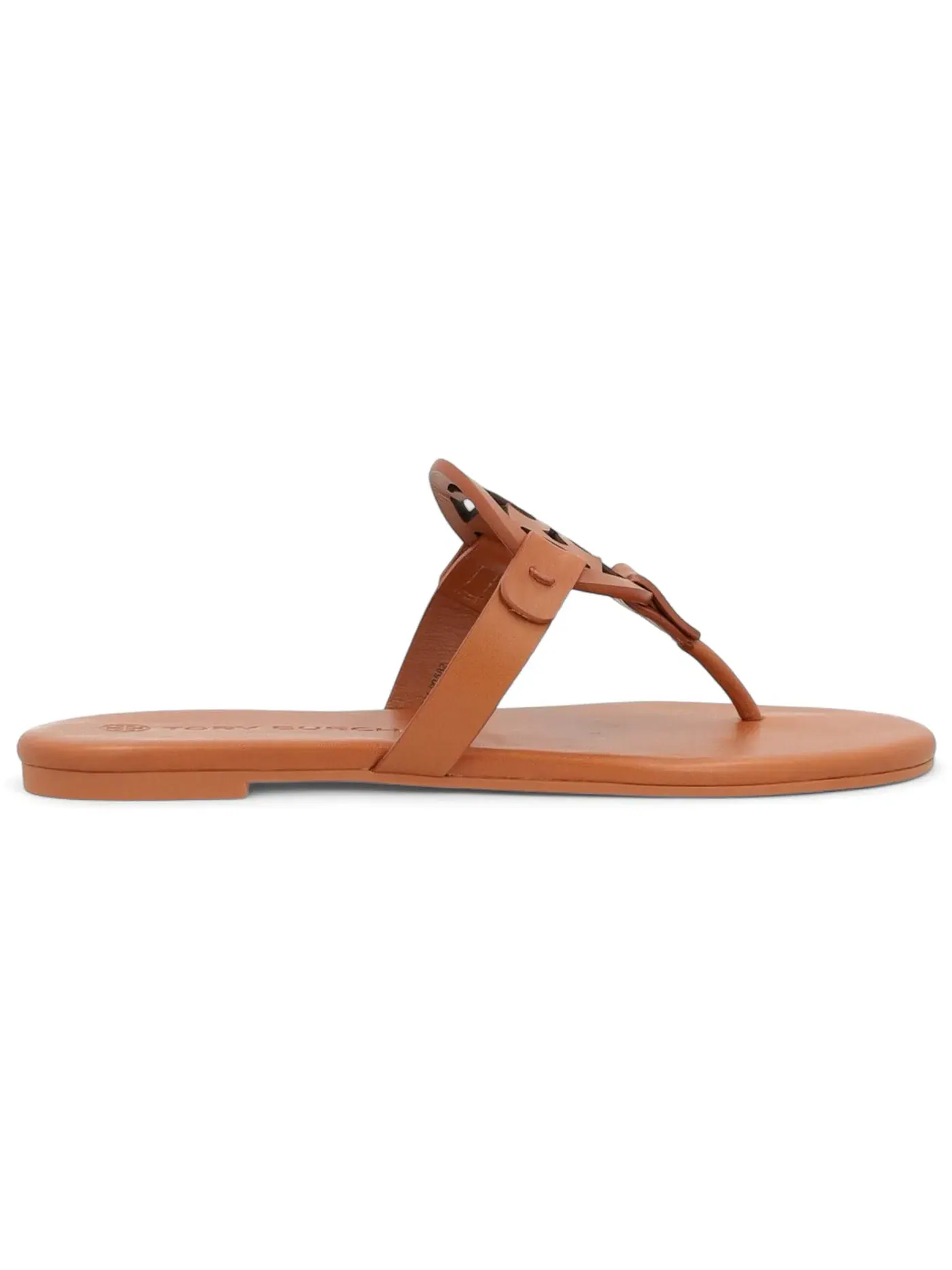 Женские сандалии-слайды с логотипом Tory Burch Miller Soft Sandals Tory Burch — изображение 1 из 1, бежевый коричневый