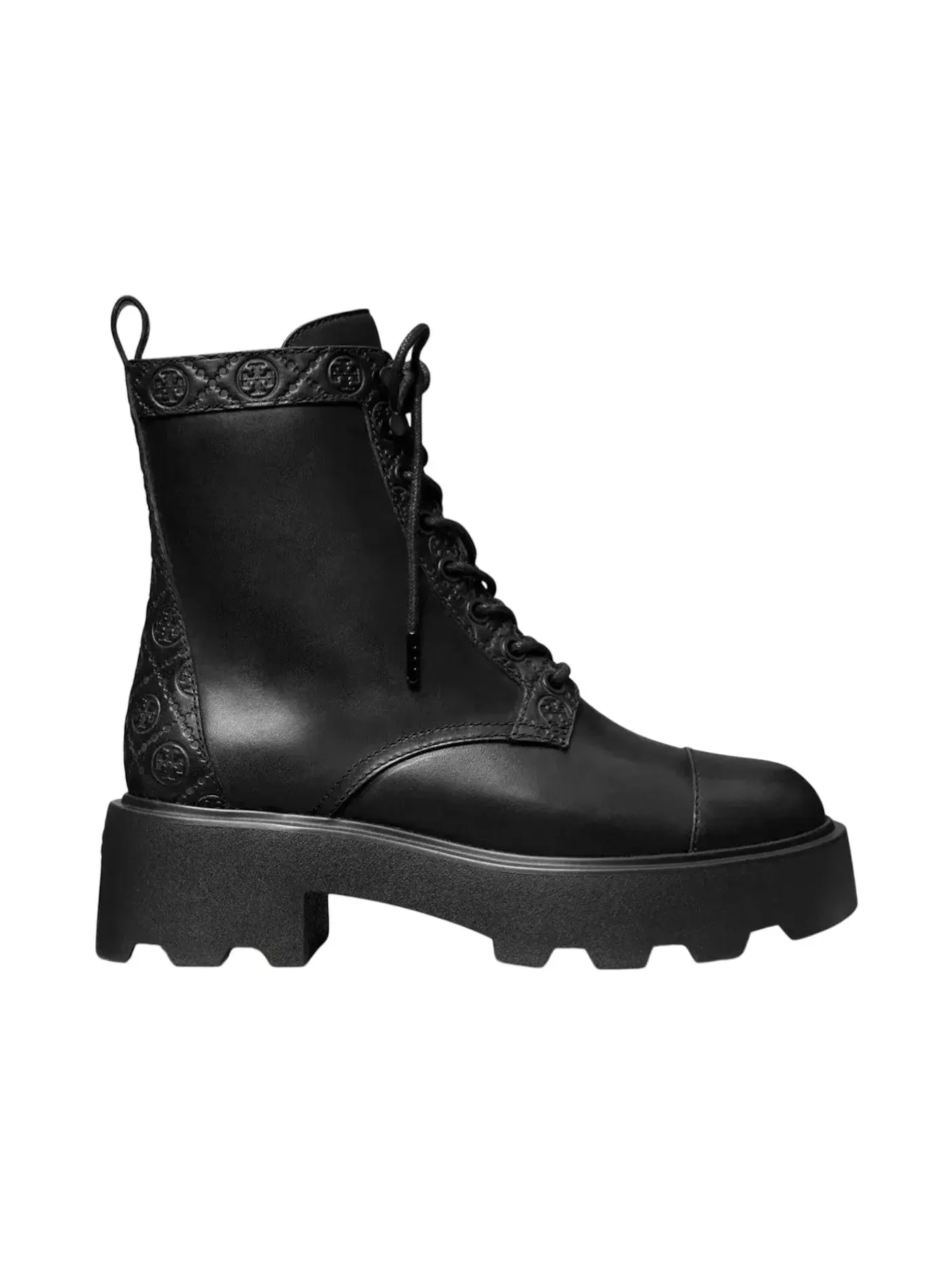 Женские ботильоны с монограммой T Monogram Lug Ankle Boot Tory Burch