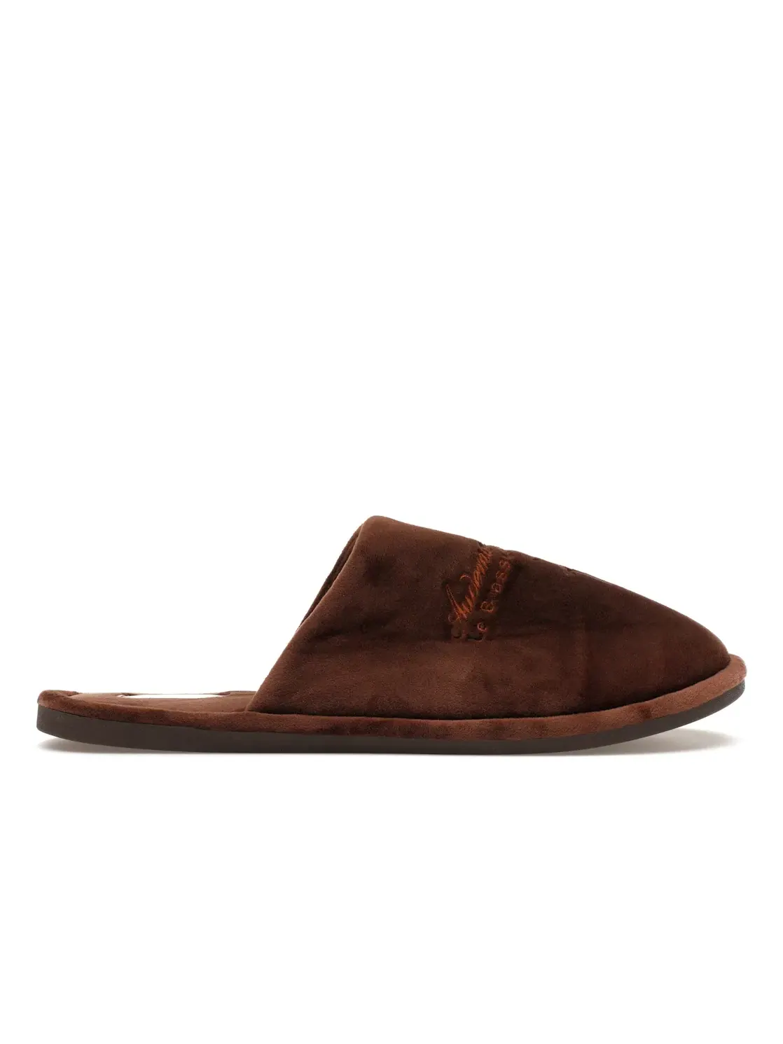 Детские тапочки велюровые Travis Scott CJ x Audemars Piguet House Slippers Travis Scott — изображение 1 из 4, коричневый