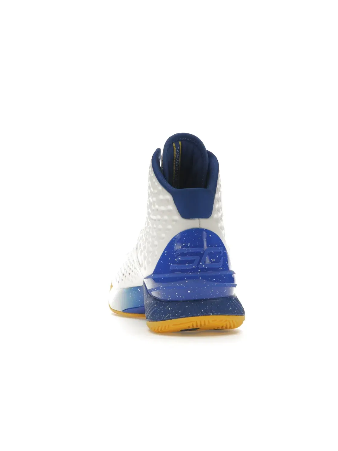 Мужские кроссовки для баскетбола с амортизацией Under Armour Curry 1 — изображение 4 из 4, белый
