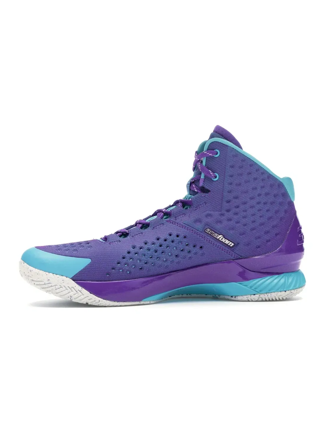 Мужские кроссовки для баскетбола с моделью UA Curry 1 от Under Armour — изображение 3 из 4, фиолетовый