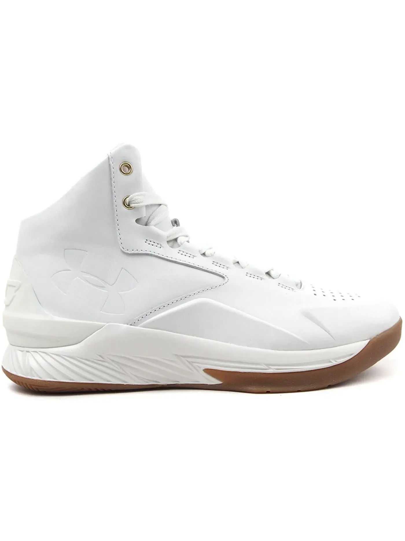 Мужские кроссовки для производительности UA Curry 1 Lux Under Armour — изображение 1 из 1, белый/-белый