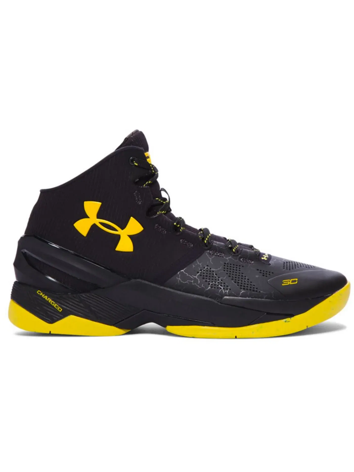 Мужские кроссовки для баскетбола Under Armour UA Curry 2 — изображение 1 из 1, черный/черный