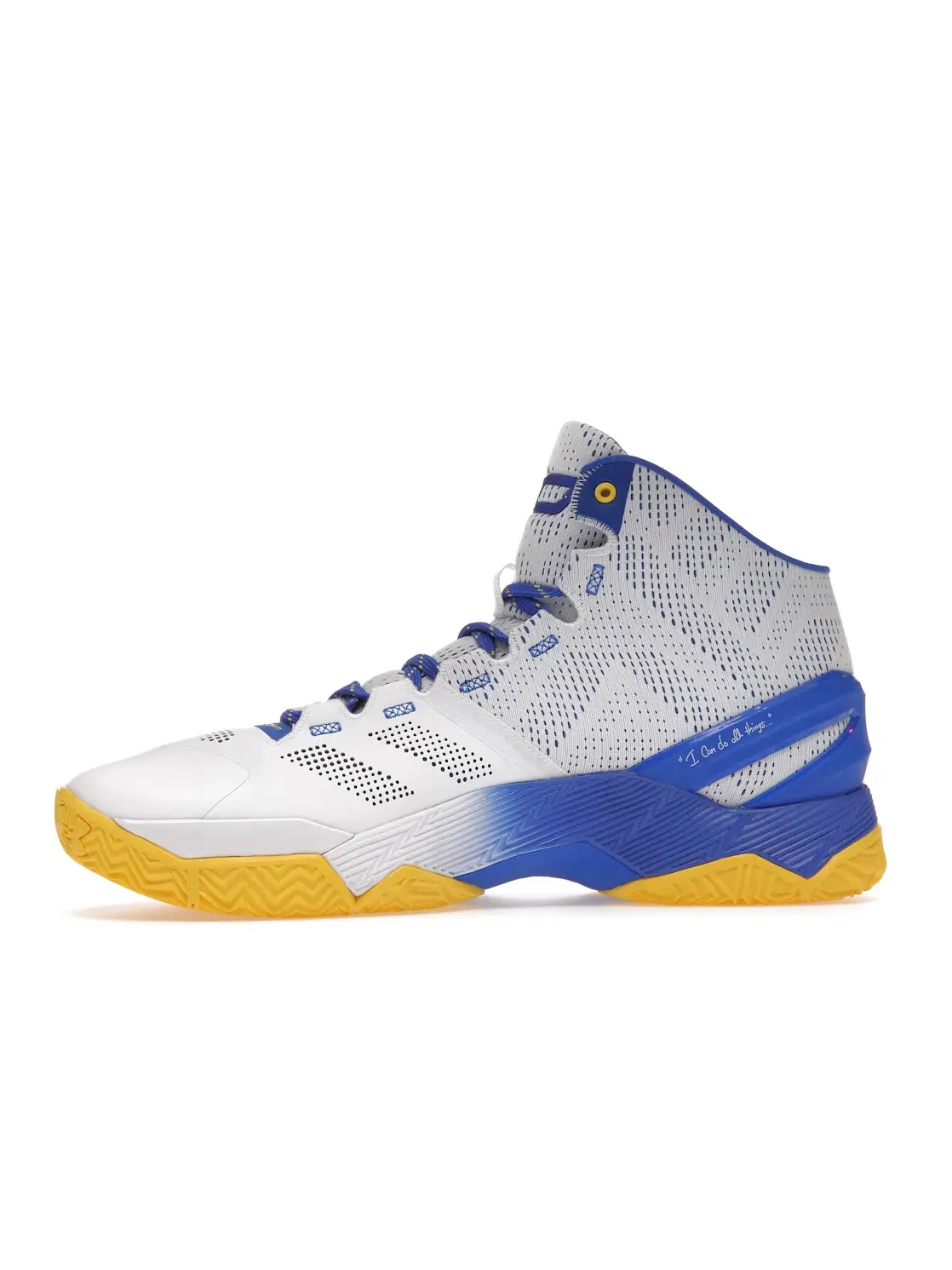 Мужские кроссовки для баскетбола UA Curry 2 Under Armour — изображение 3 из 4, белый