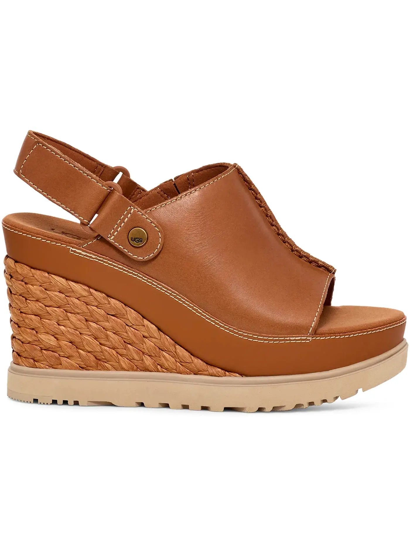 Сандалии женские UGG Abbot — изображение 1 из 1, коньячный