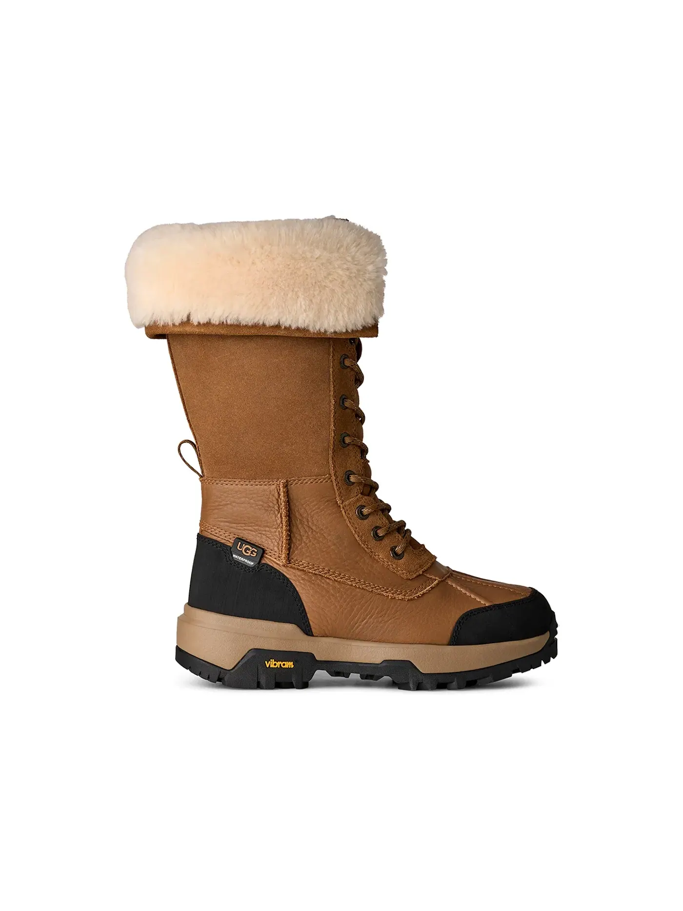 Ботинки женские UGG Adirondack Tall XXV — изображение 1 из 1, каштановый