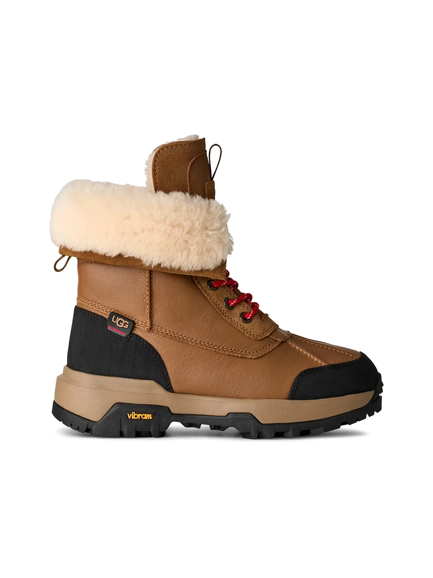 Ботинки женские UGG Adirondack XXV — изображение 1 из 1, каштановый
