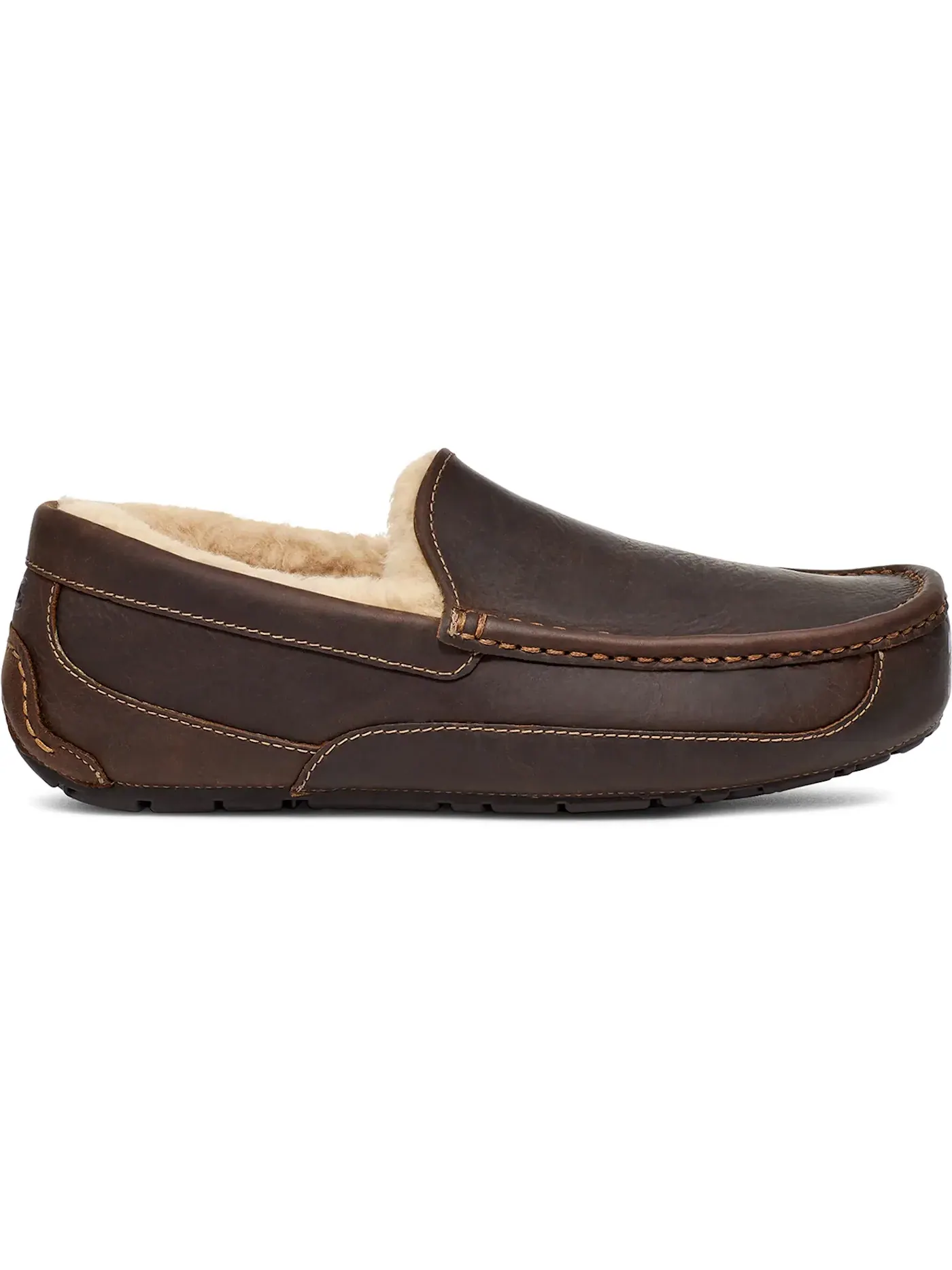 Тапочки мужские UGG Ascot Matte — изображение 1 из 1, коричневый