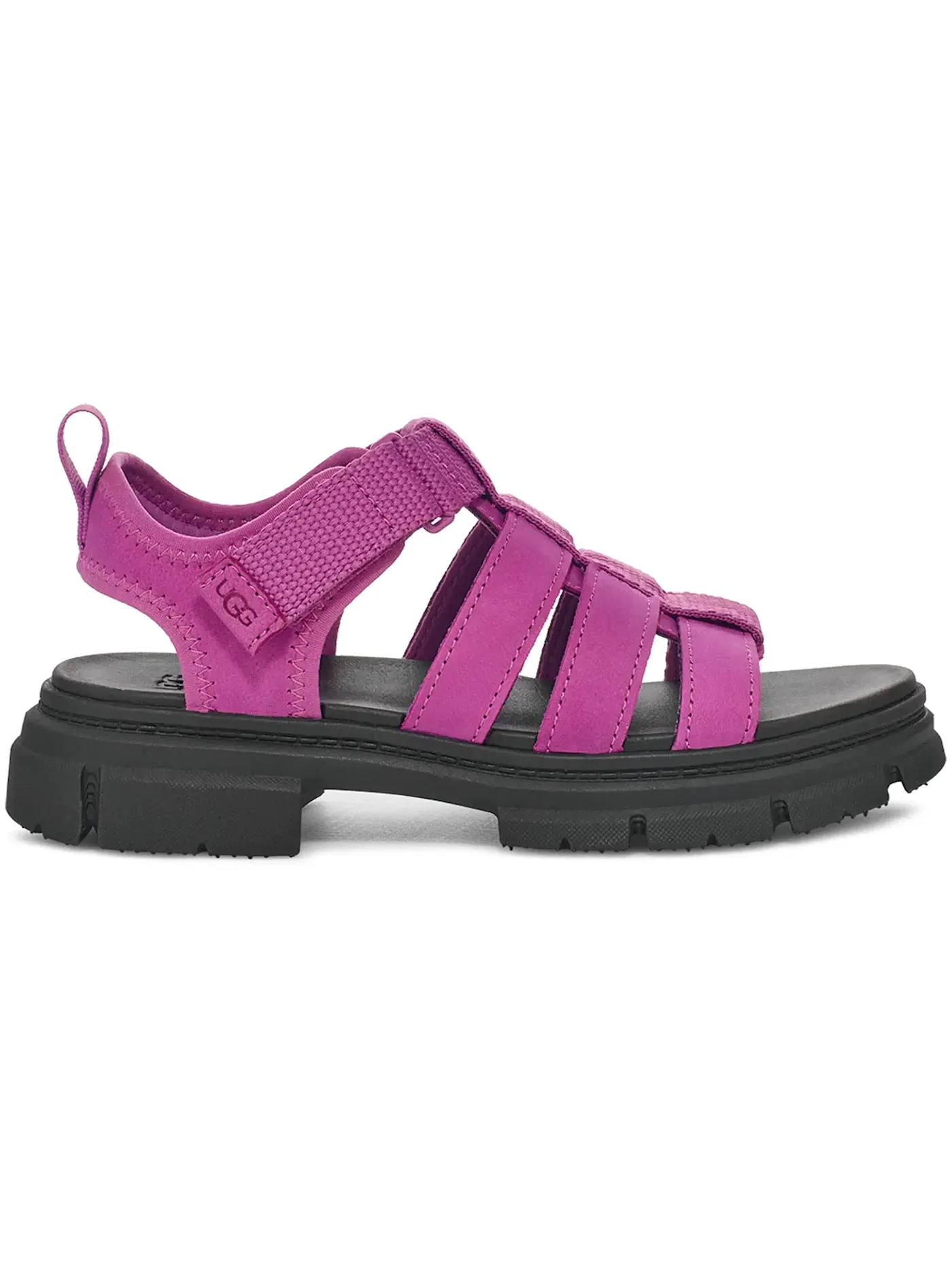 Сандалии детские UGG Ashton Multistrap — изображение 1 из 1, темно-фиолетовый
