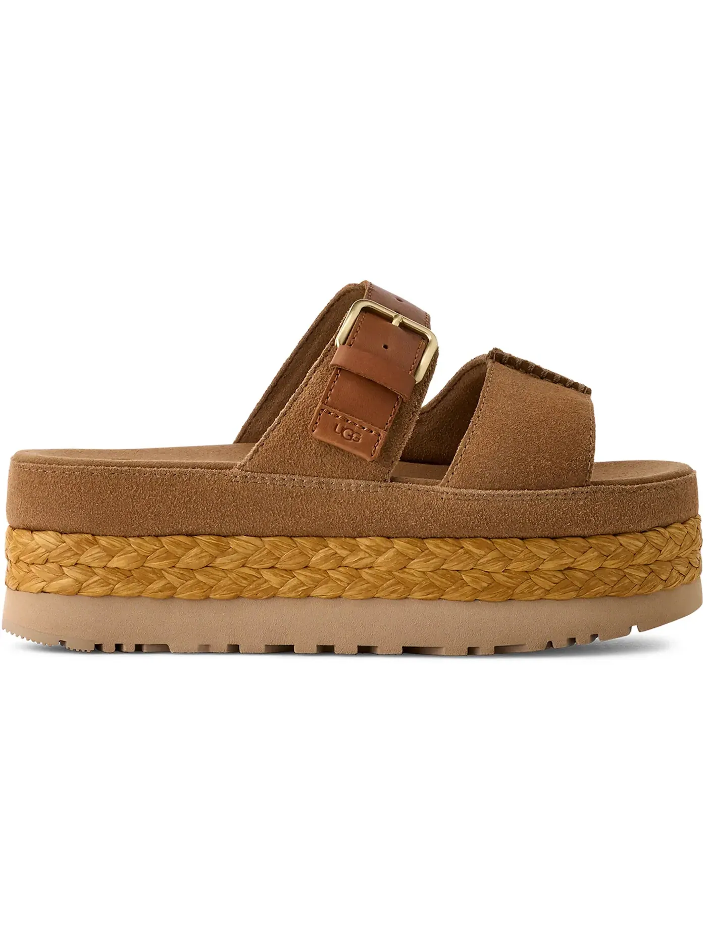 Сандалии женские UGG Aubrey Slide — изображение 1 из 1, каштановый