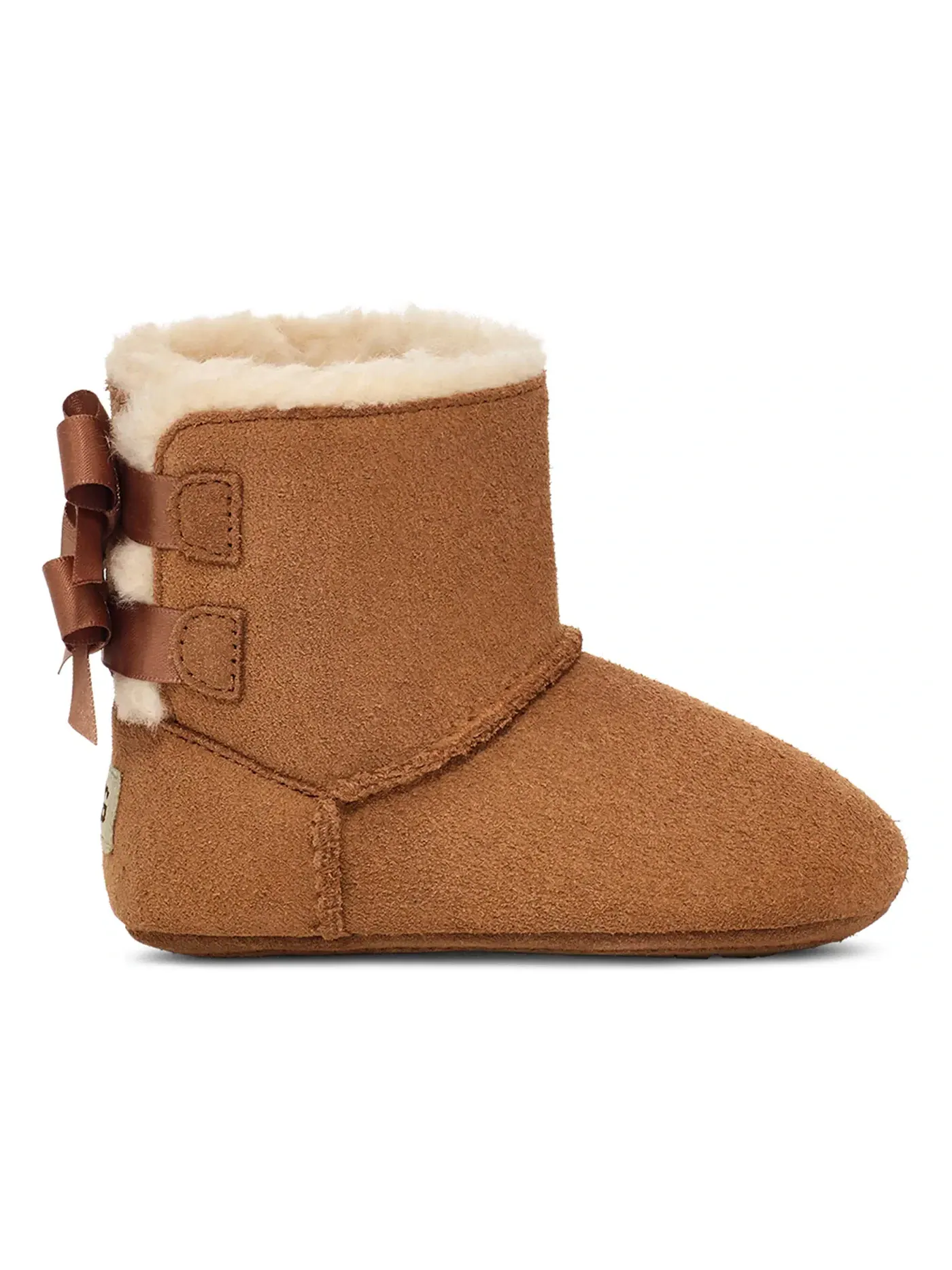 Ботинки детские UGG Baby Bailey Bow — изображение 1 из 1, каштановый