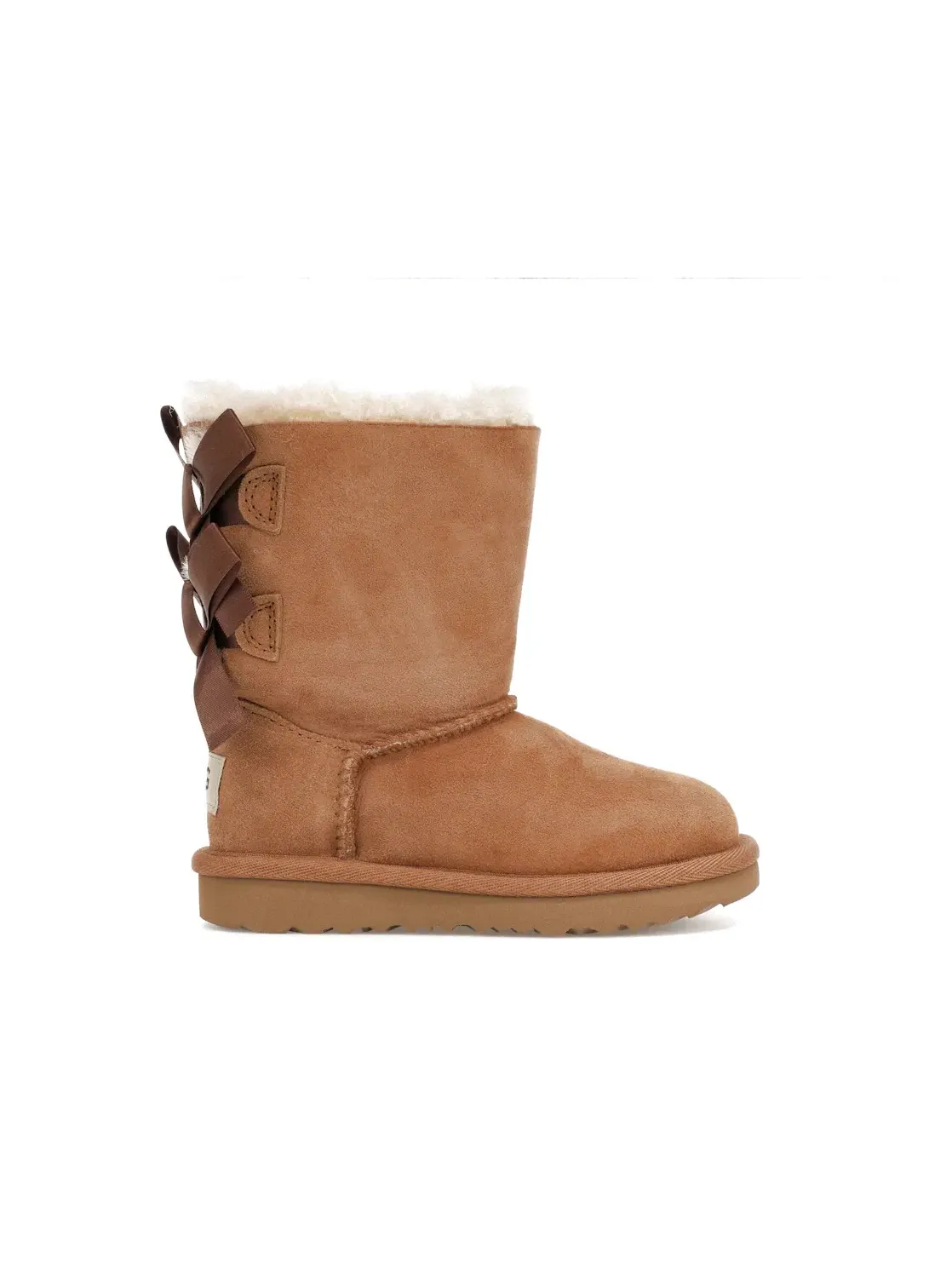 Ботинки детские UGG Bailey Bow II — изображение 1 из 4, каштановый