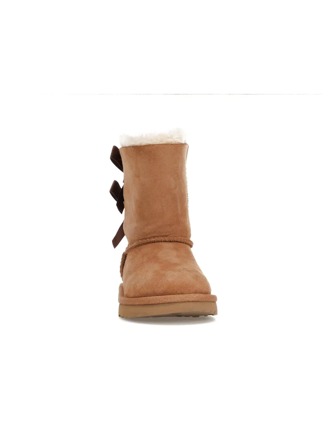 Ботинки детские UGG Bailey Bow II — изображение 2 из 4, каштановый