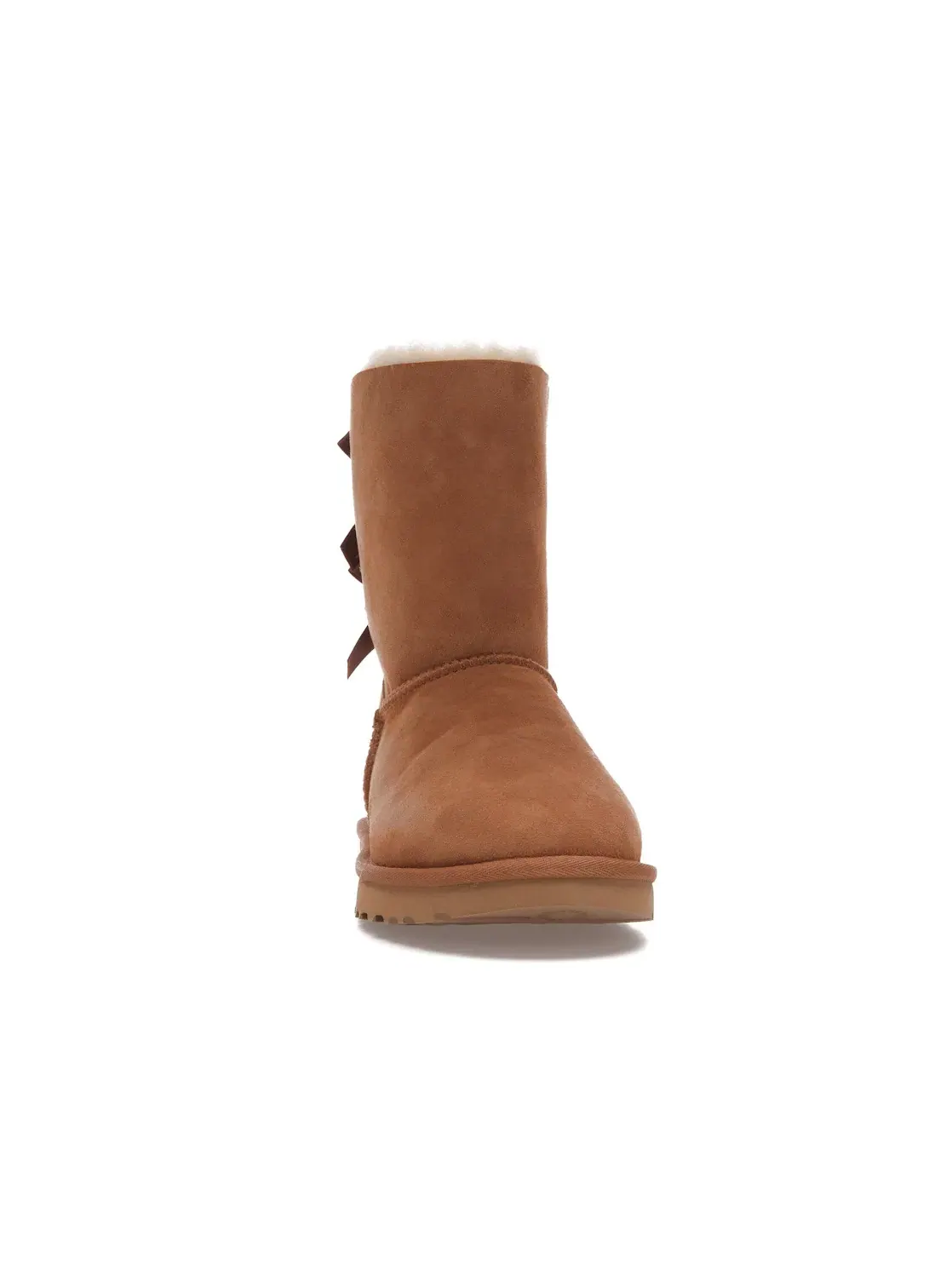 Ботинки женские UGG Bailey Bow II — изображение 2 из 4, каштановый