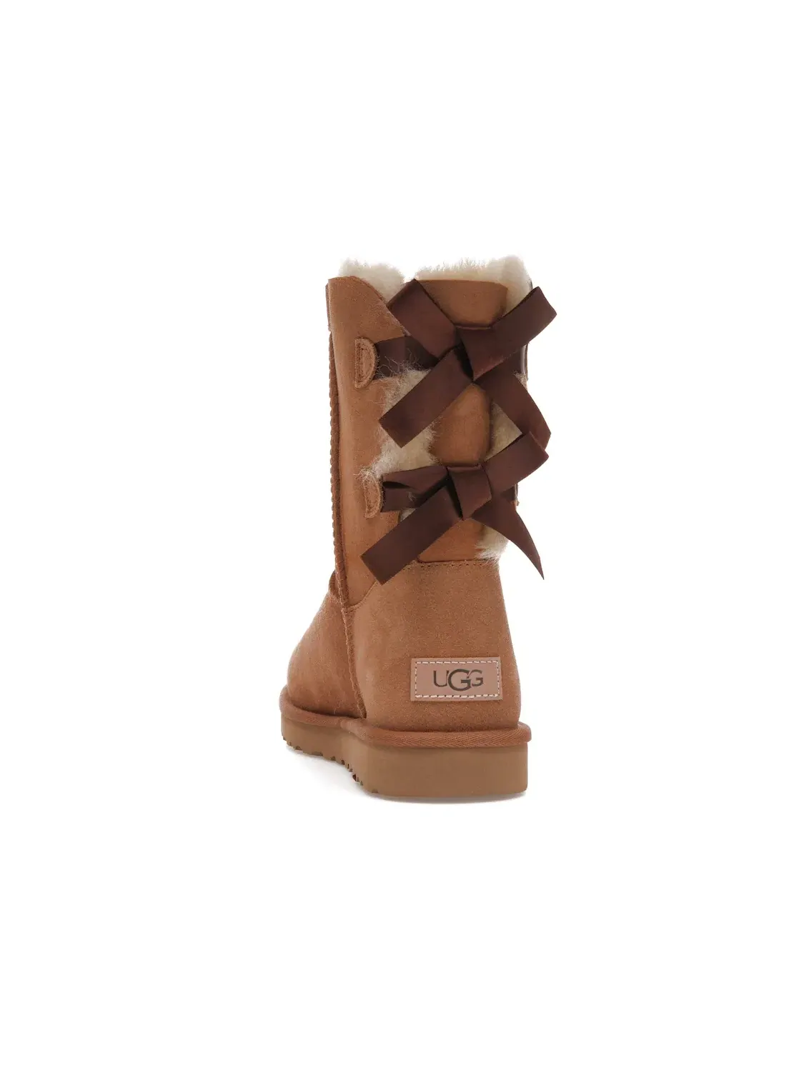 Ботинки женские UGG Bailey Bow II — изображение 4 из 4, каштановый
