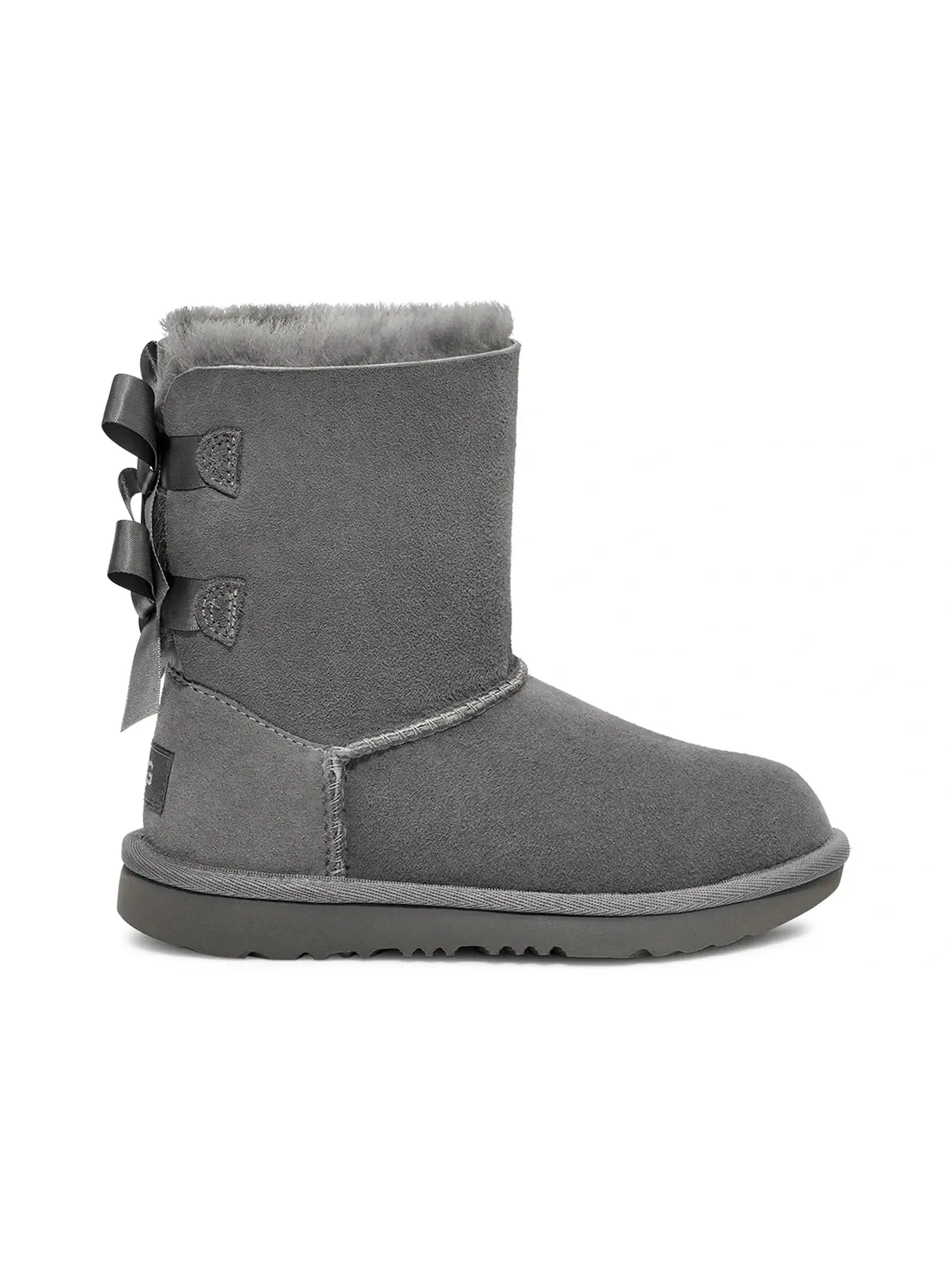 Ботинки детские UGG Bailey Bow II — изображение 1 из 1, серый