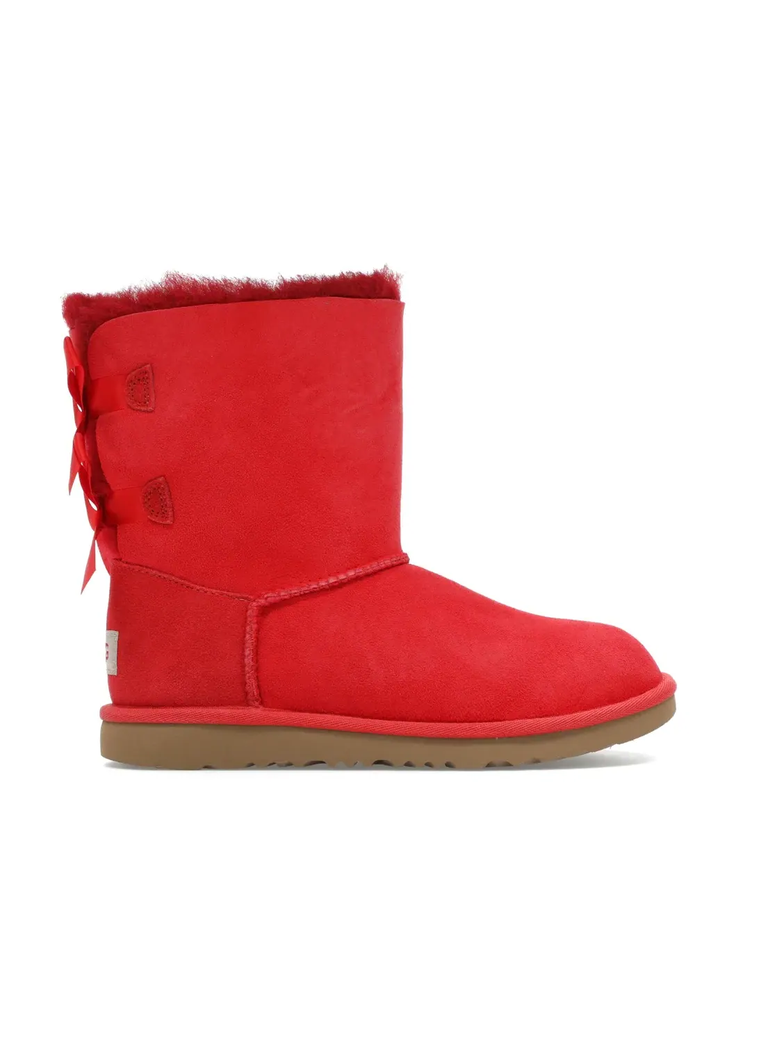 Сапоги детские UGG Bailey Bow II — изображение 1 из 4, красный