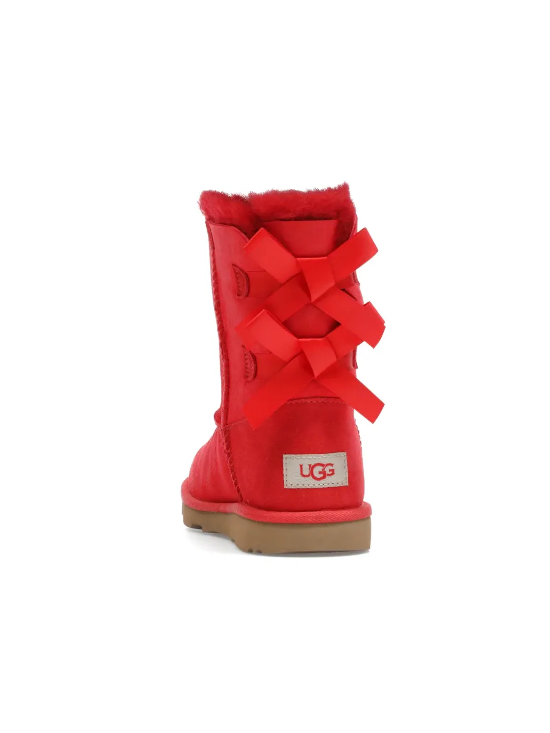 Сапоги детские UGG Bailey Bow II — изображение 4 из 4, красный