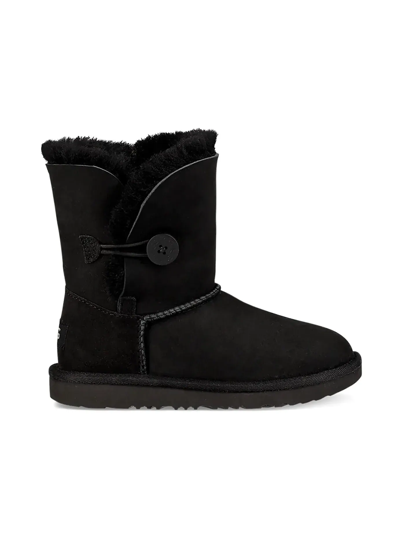 Ботинки детские UGG Bailey Button II — изображение 1 из 1, черный