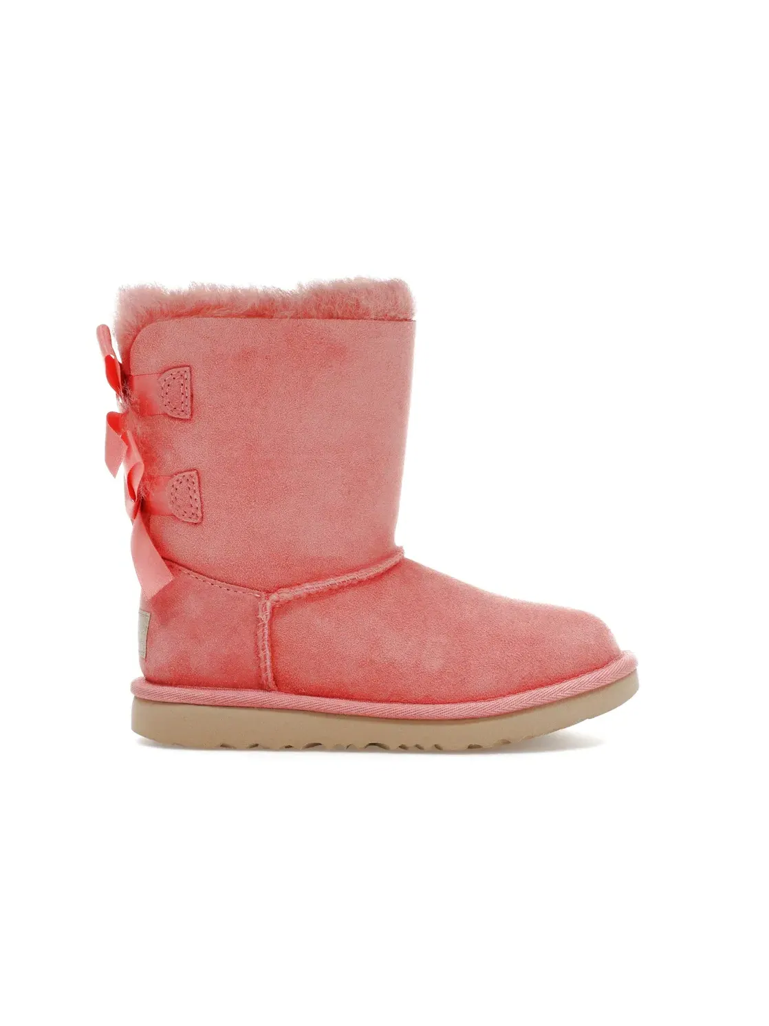 Сапоги детские UGG Bailey Button II Pink Blossom — изображение 1 из 4, розовый