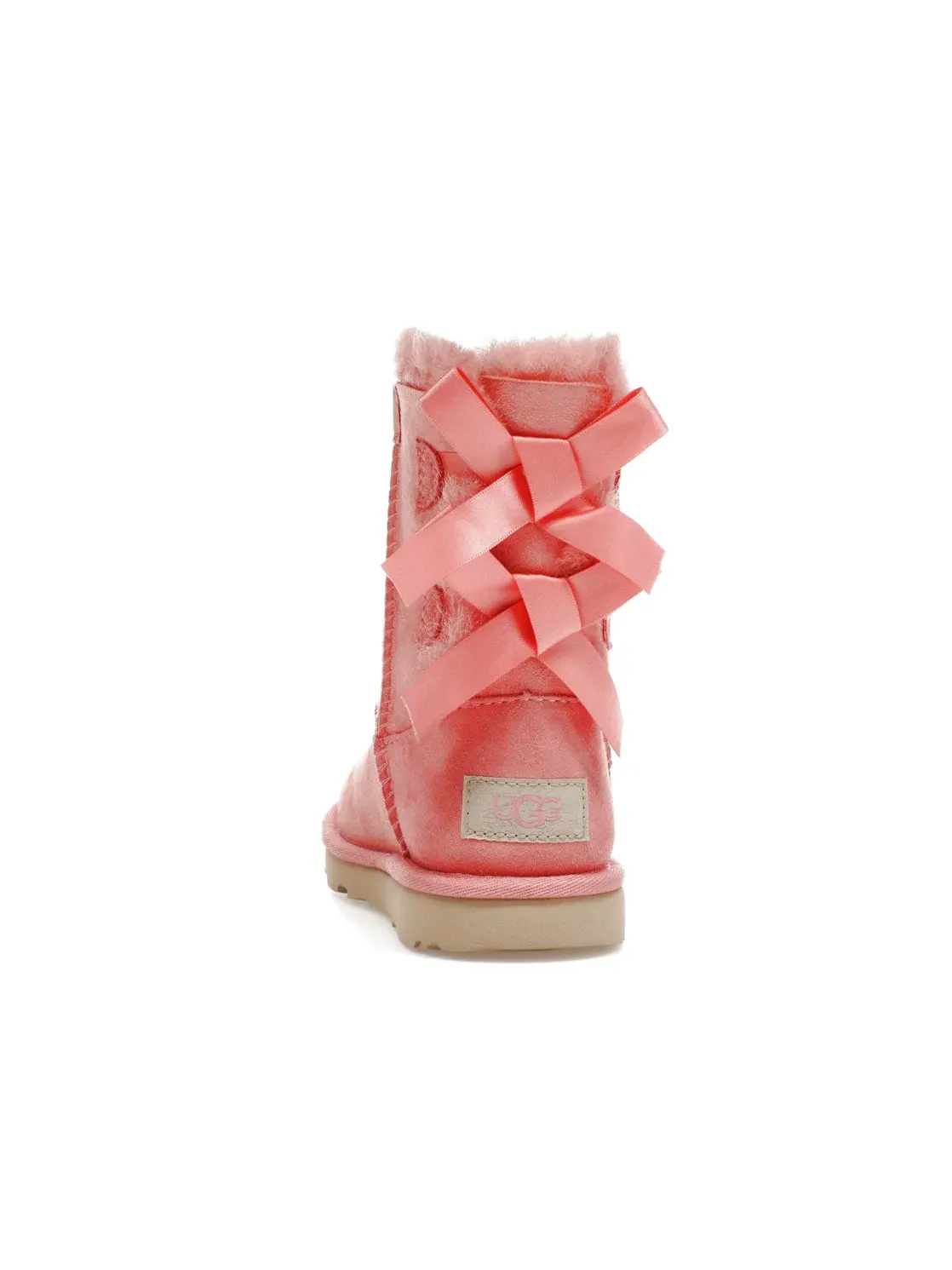 Сапоги детские UGG Bailey Button II Pink Blossom — изображение 4 из 4, розовый