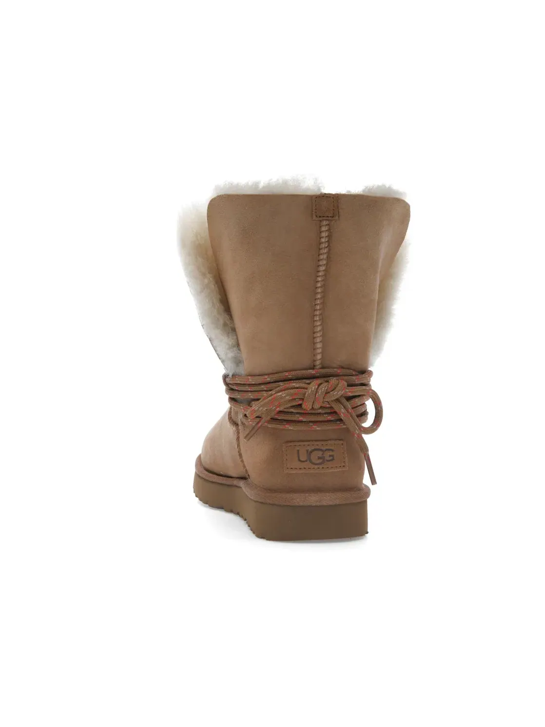 Ботинки женские UGG Bailey Tie — изображение 4 из 4, каштановый