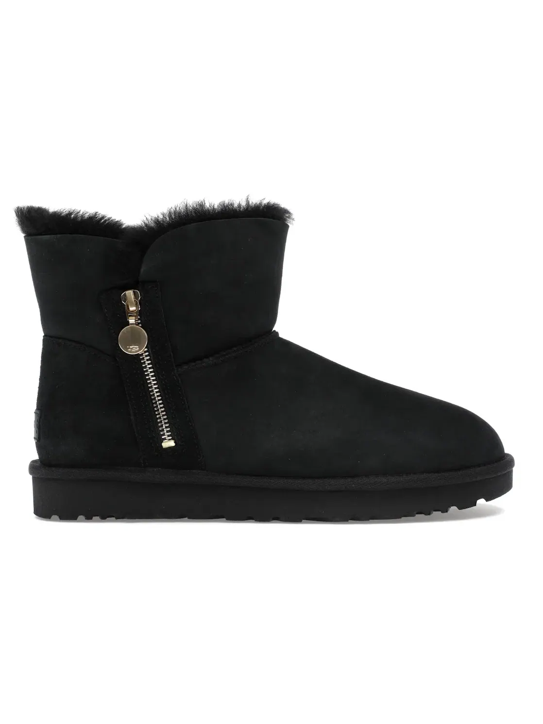 Ботинки женские UGG Bailey Zip Mini — изображение 1 из 4, черный