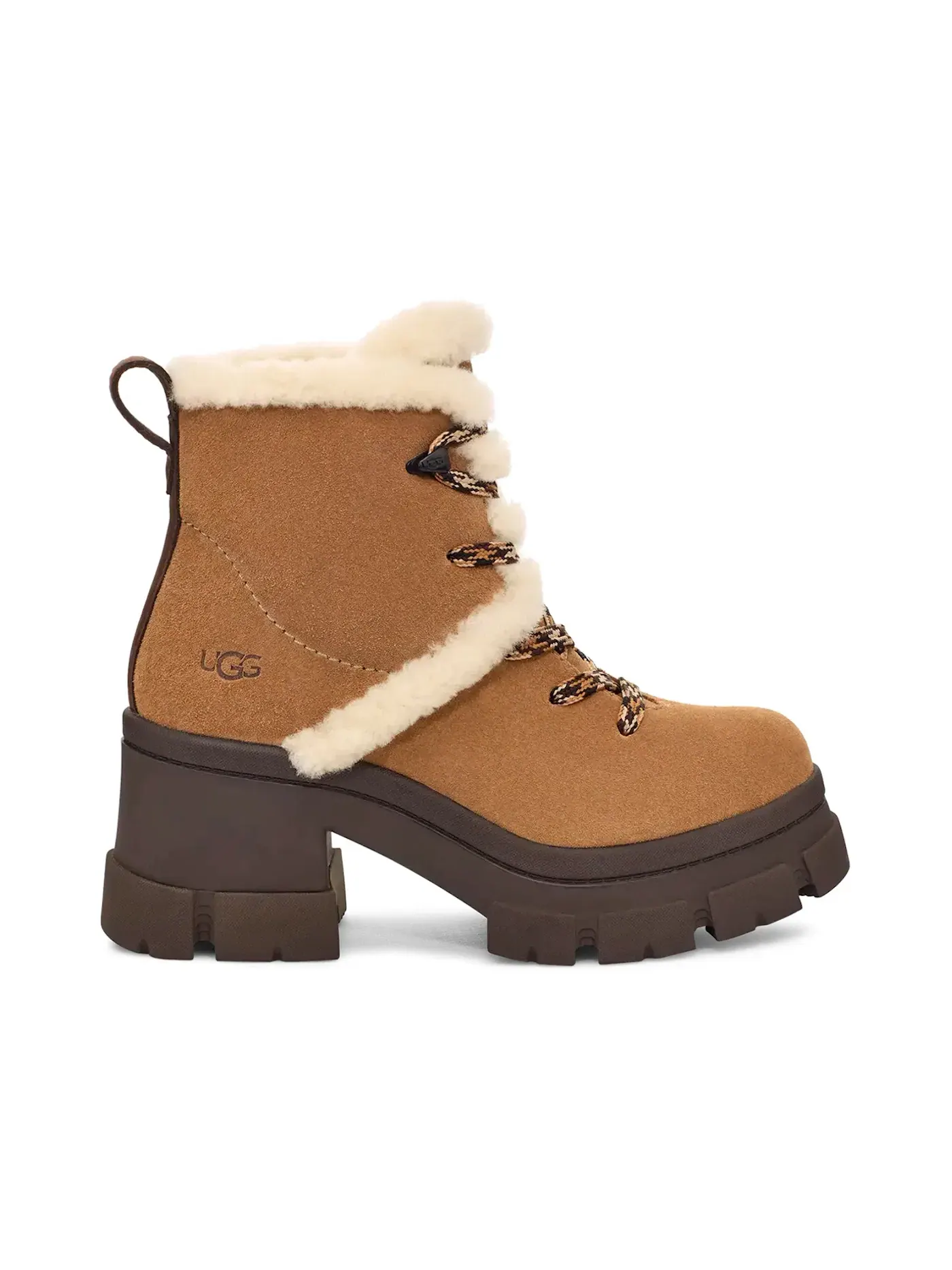 Ботинки женские UGG Brooklyn Hiker — изображение 1 из 1, каштановый