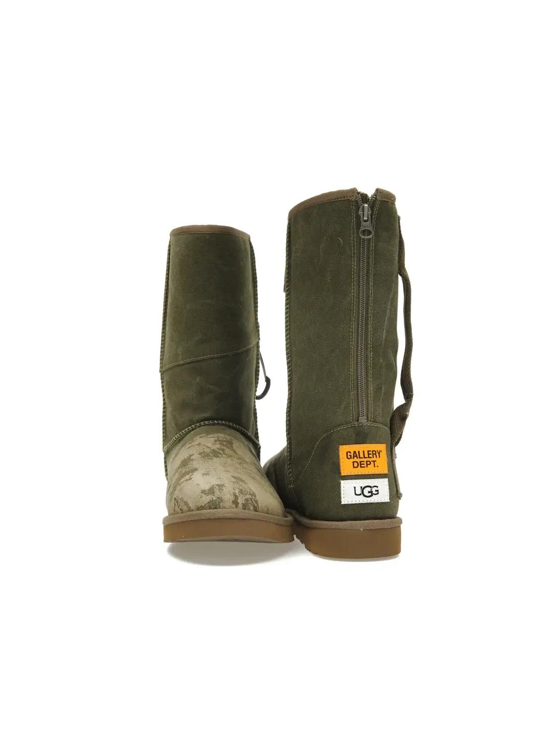 Ботинки мужские UGG Canvas Gallery Dept — изображение 4 из 4, зеленый