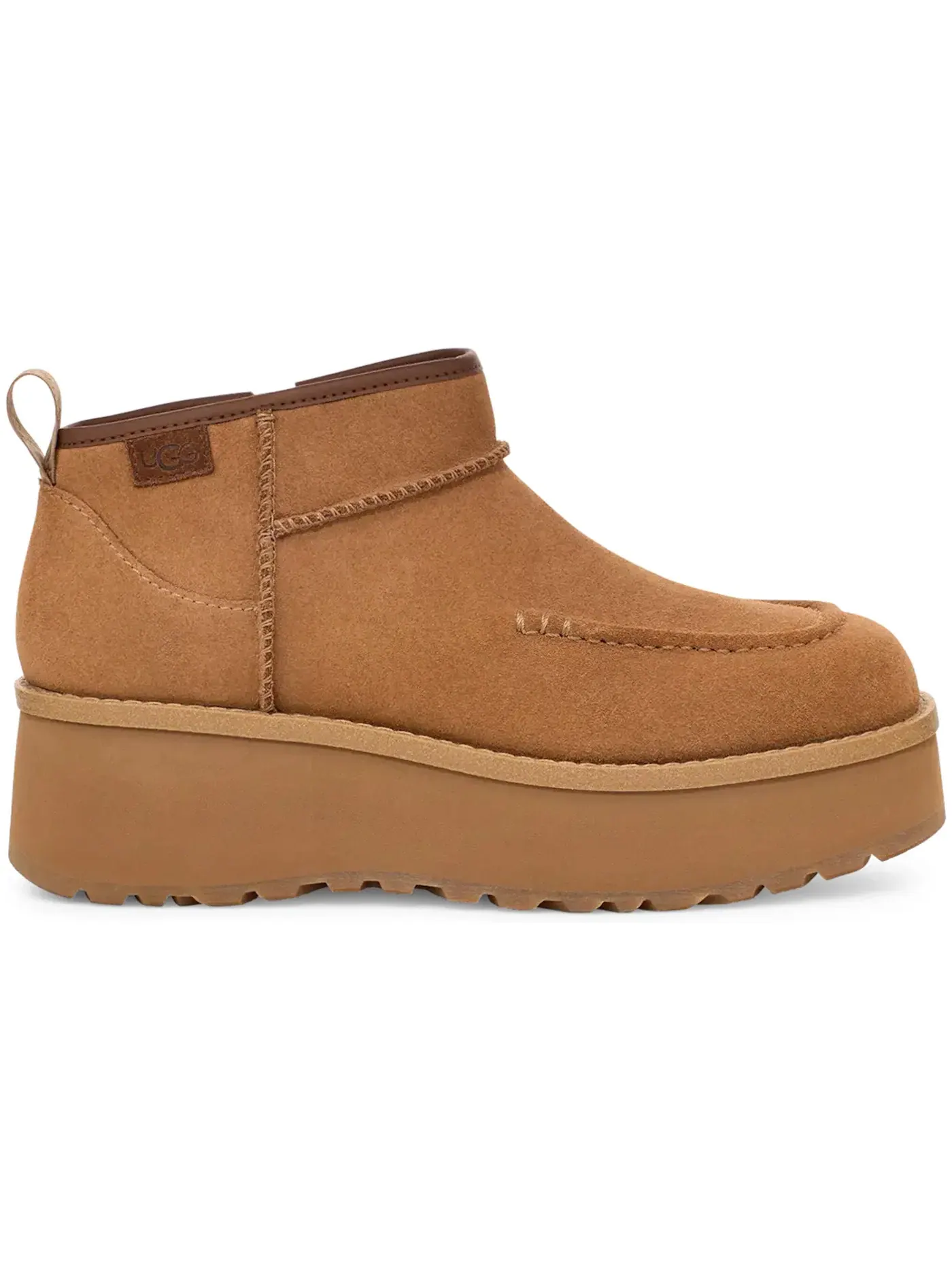 Ботинки женские UGG Cityfunc Ultra Mini — изображение 1 из 1, каштановый