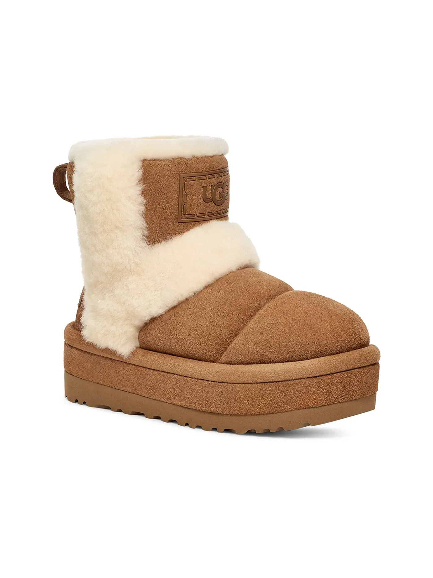 Ботинки женские UGG Classic Chillapeak — изображение 2 из 3, каштановый