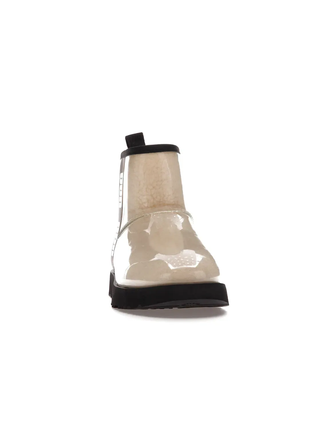 Ботинки женские UGG Classic Clear Mini — изображение 2 из 4, бежевый/черный