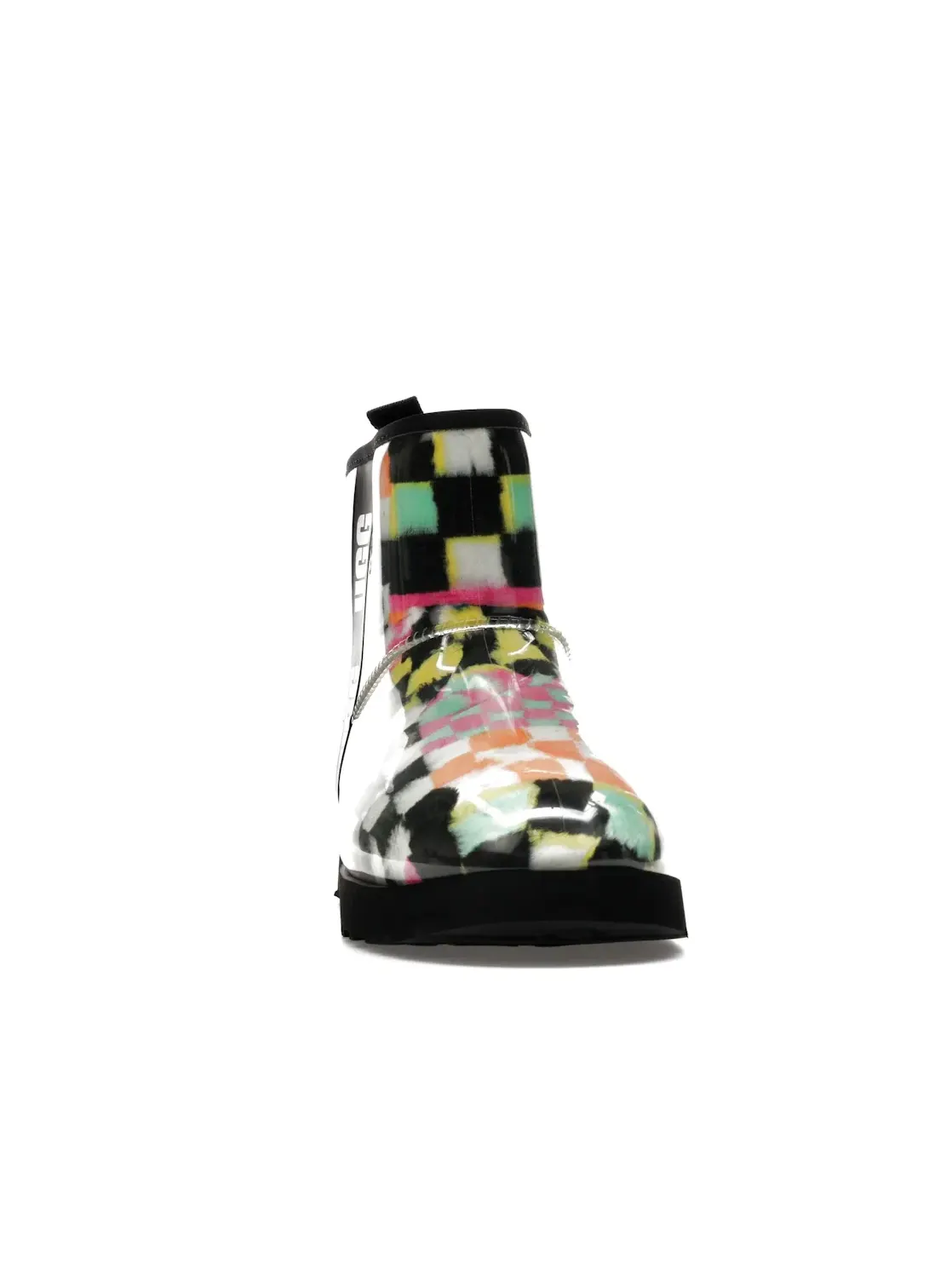 Женские ботинки с принтом UGG Classic Clear Mini Boot UGG — изображение 2 из 4, черный мульти