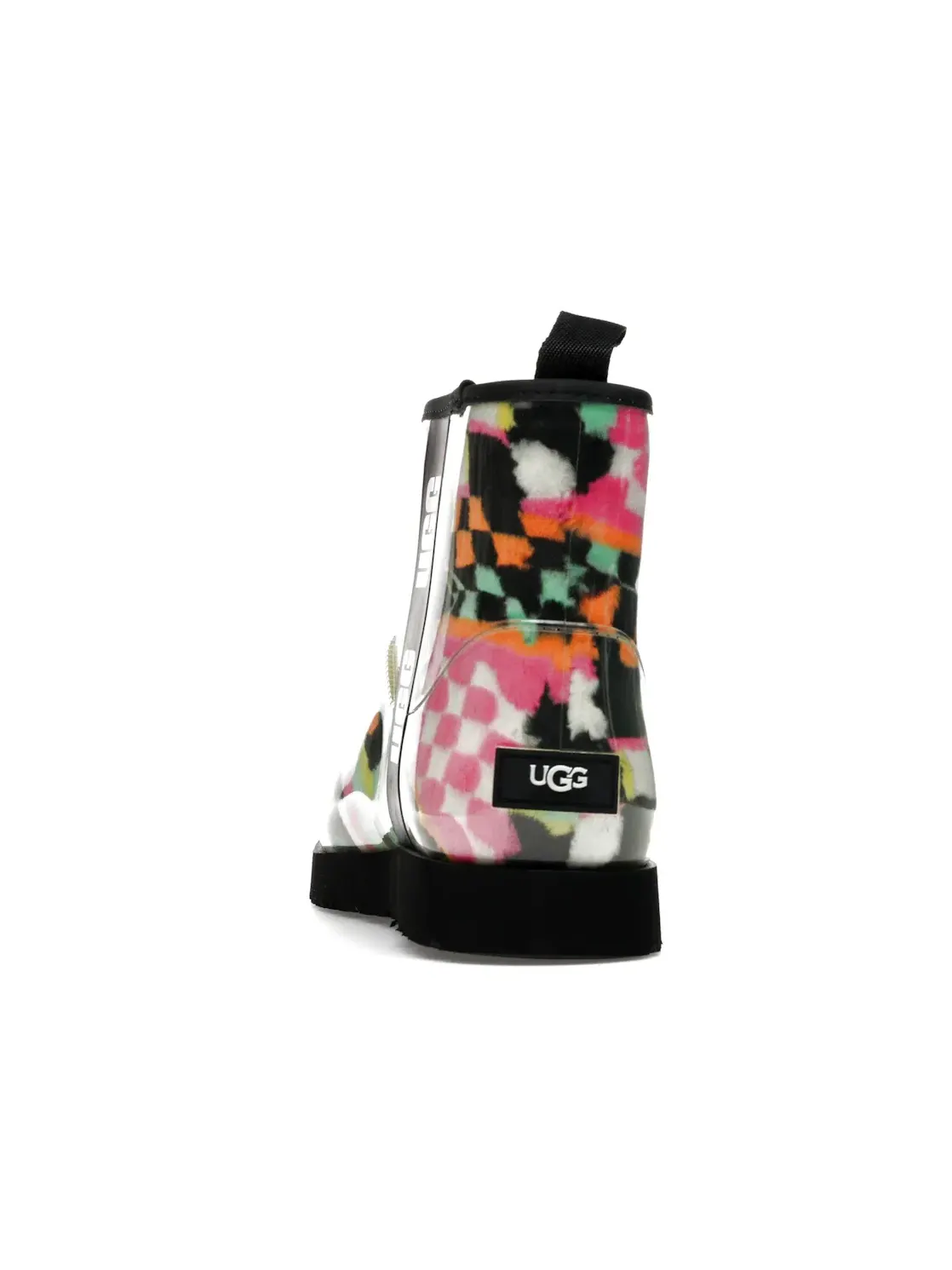Женские ботинки с принтом UGG Classic Clear Mini Boot UGG — изображение 4 из 4, черный мульти