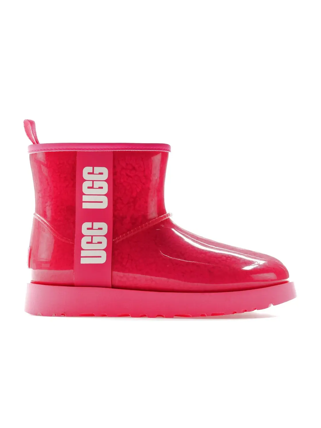 Ботинки женские UGG Classic Clear Mini — изображение 1 из 4, розовый