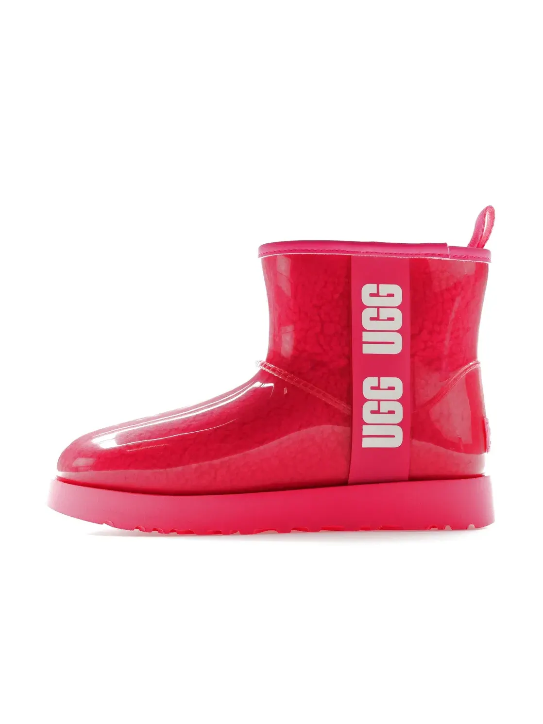 Ботинки женские UGG Classic Clear Mini — изображение 3 из 4, розовый