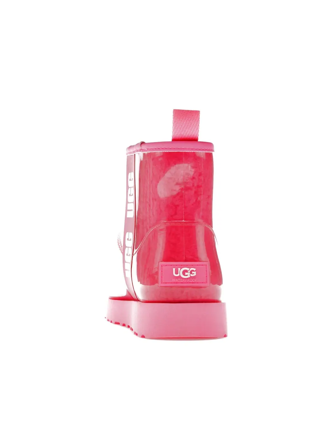 Ботинки женские UGG Classic Clear Mini — изображение 4 из 4, розовый