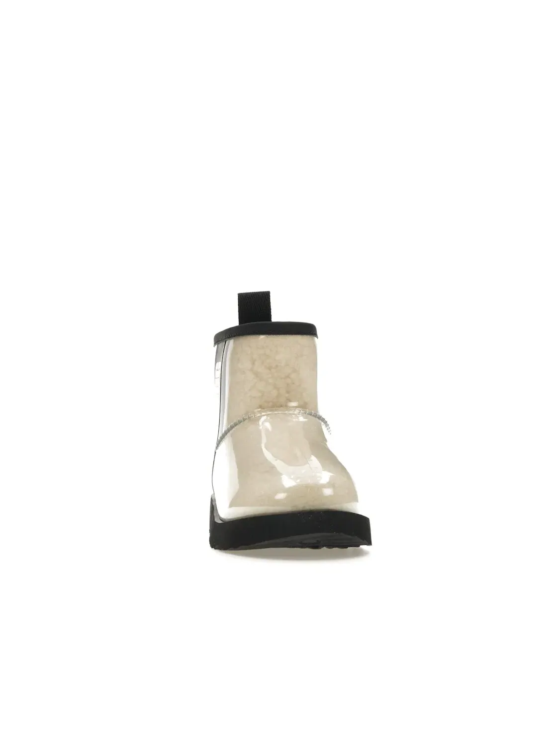 Ботинки детские UGG Classic Clear Mini II — изображение 2 из 4, бежевый/черный