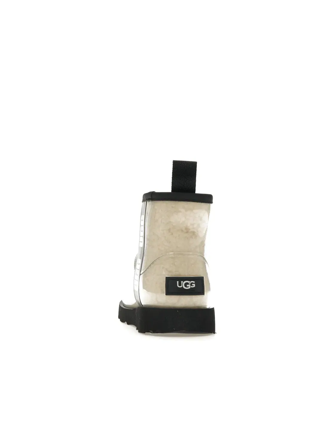 Ботинки детские UGG Classic Clear Mini II — изображение 4 из 4, бежевый/черный