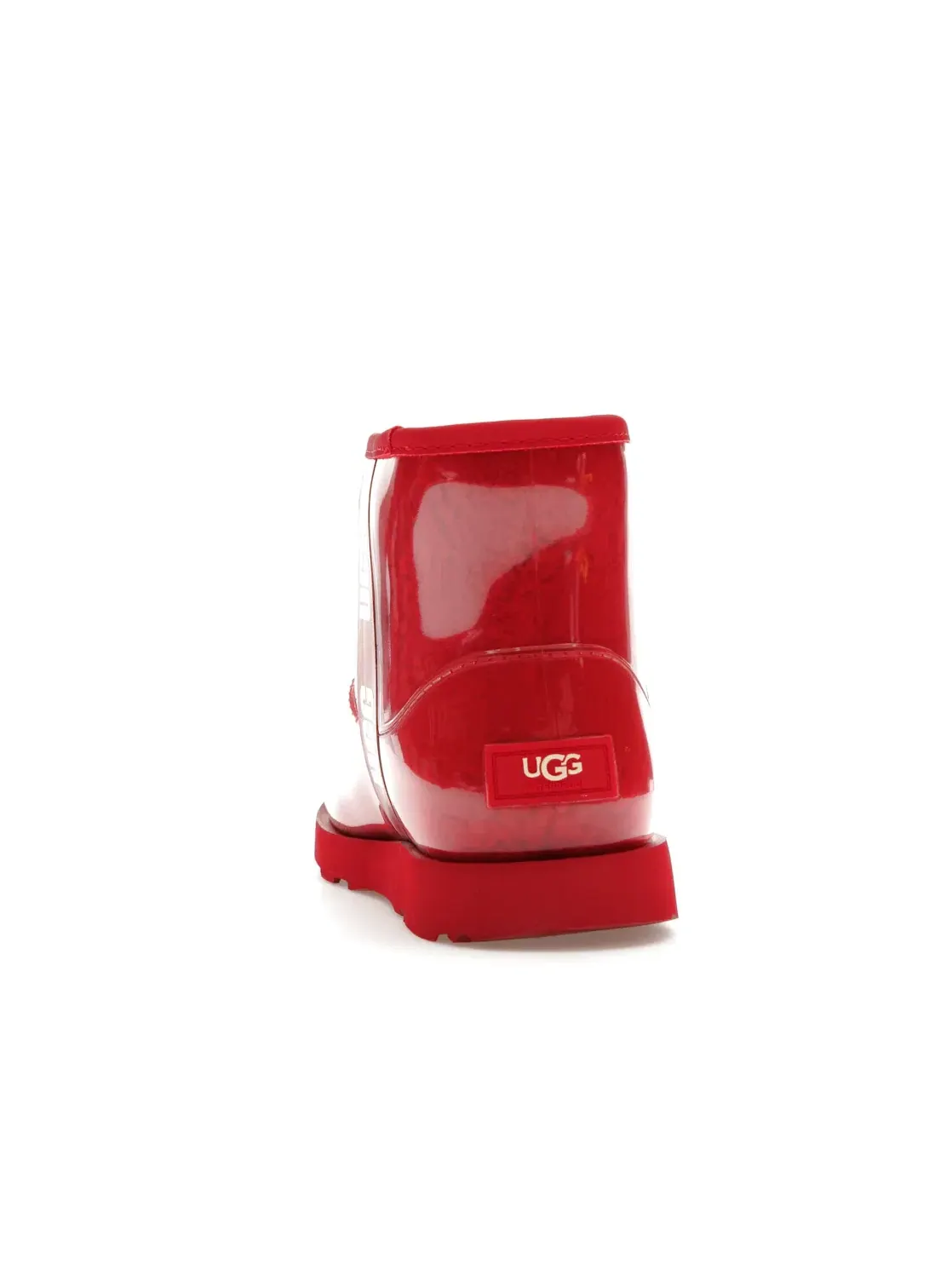 Сапоги детские UGG Classic Clear Mini II — изображение 4 из 4, красный
