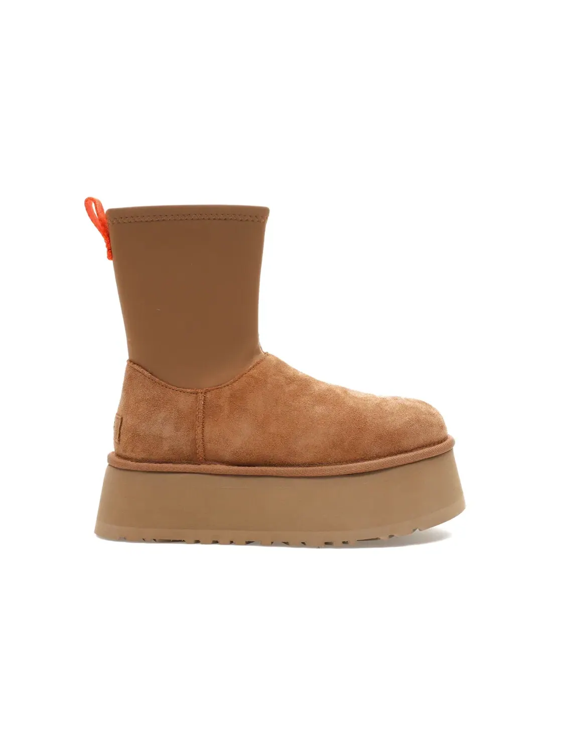 Ботинки женские UGG Classic Dipper — изображение 1 из 4, каштановый