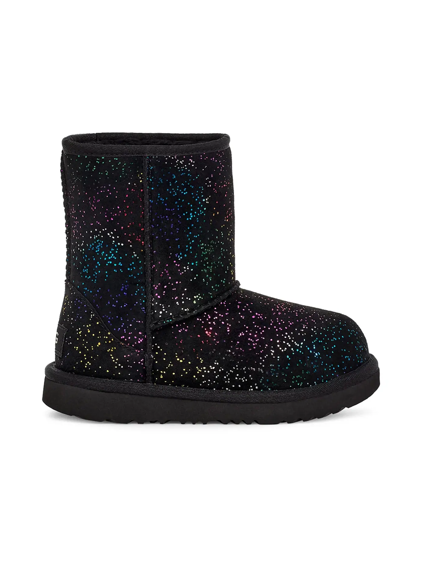 Сапоги детские UGG Classic II Shimmer Sky — изображение 1 из 1, металлик