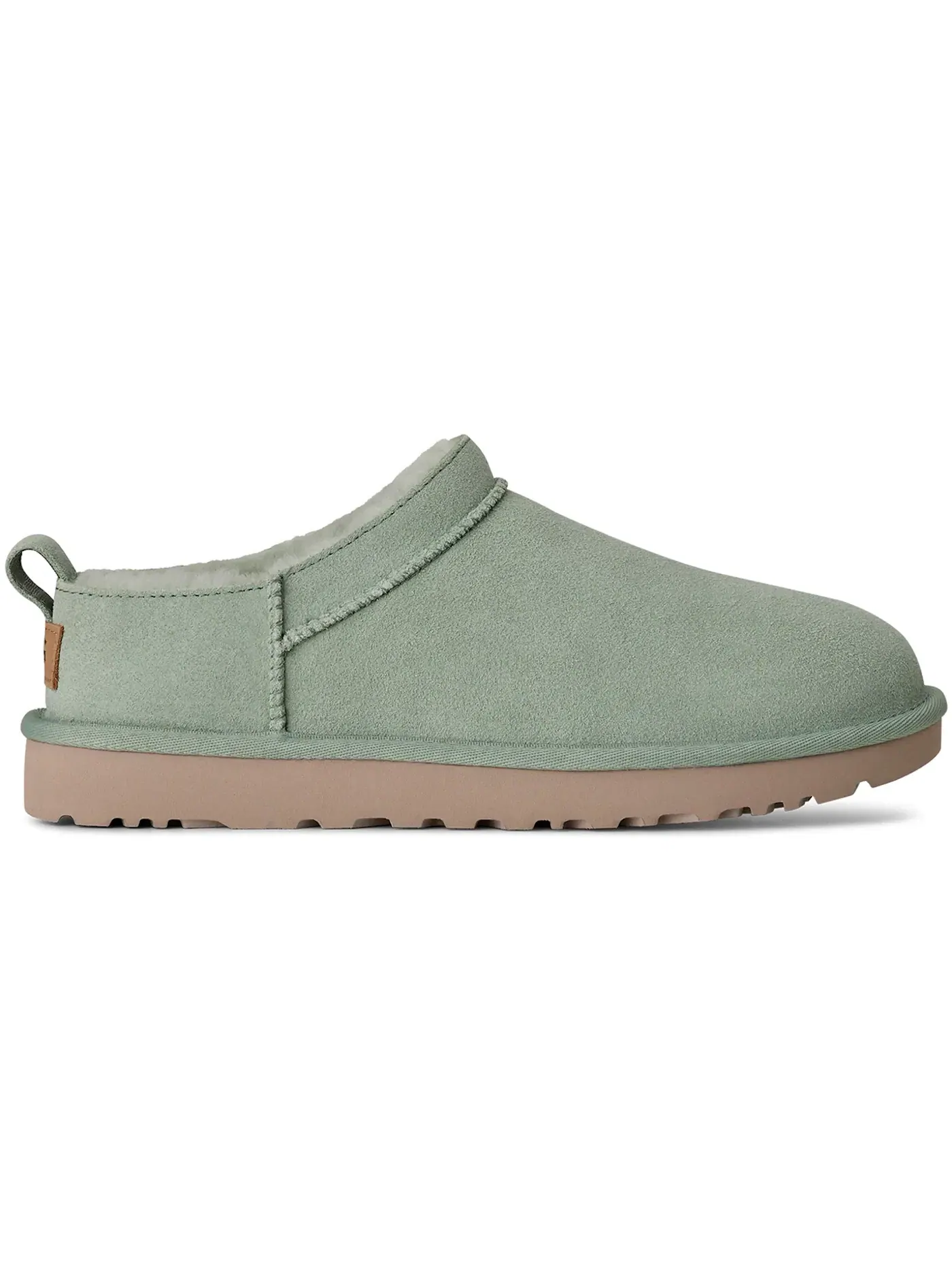 Тапочки женские UGG Classic Micro — изображение 1 из 1, серо-зеленый