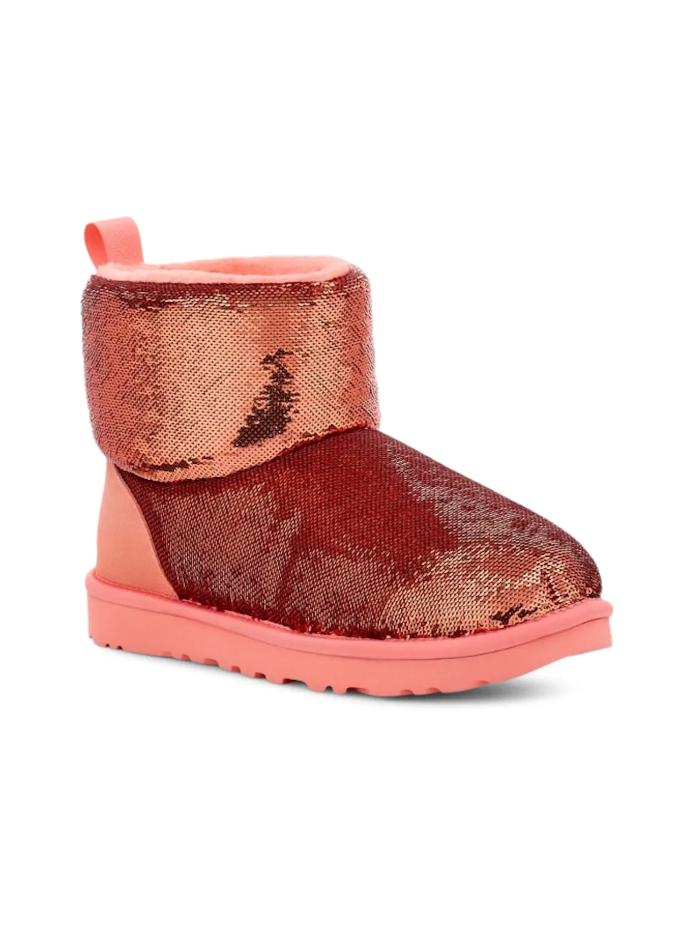 Ботинки женские UGG Classic Mini Starfish — изображение 2 из 3, розовый