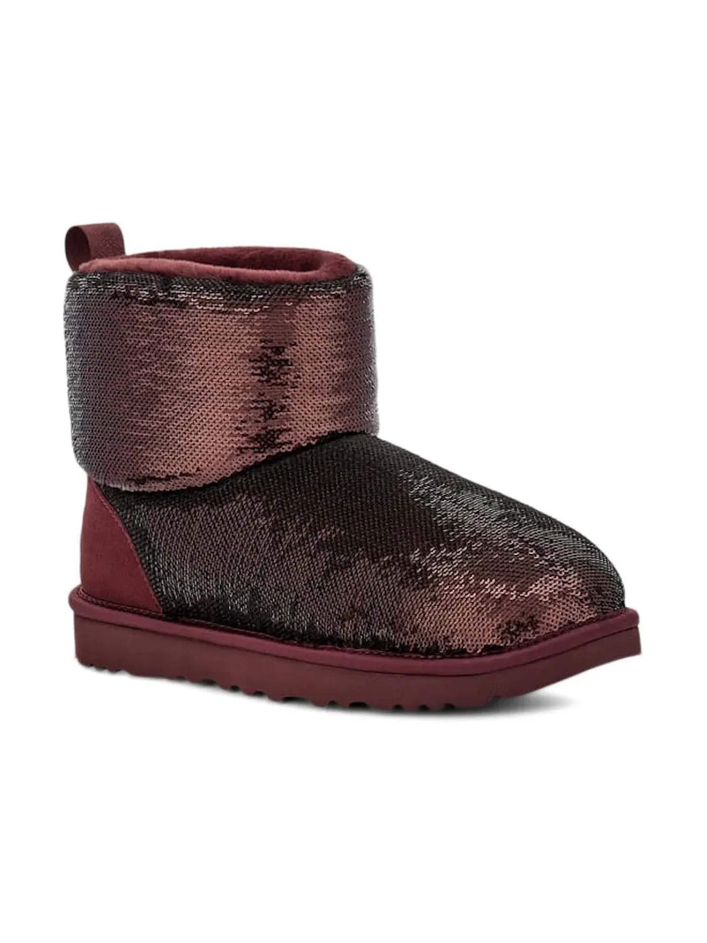 Ботинки женские UGG Classic Mini — изображение 2 из 3, фиолетовый