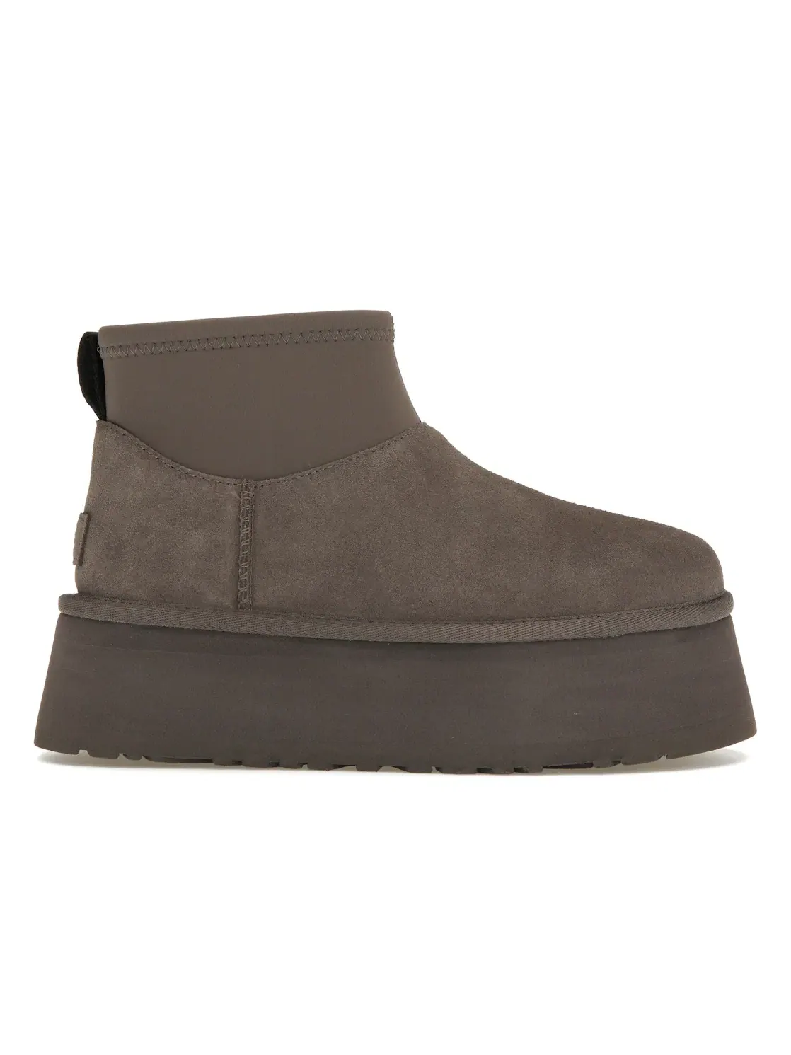 Сапоги женские UGG Classic Mini Dipper — изображение 1 из 4, серый