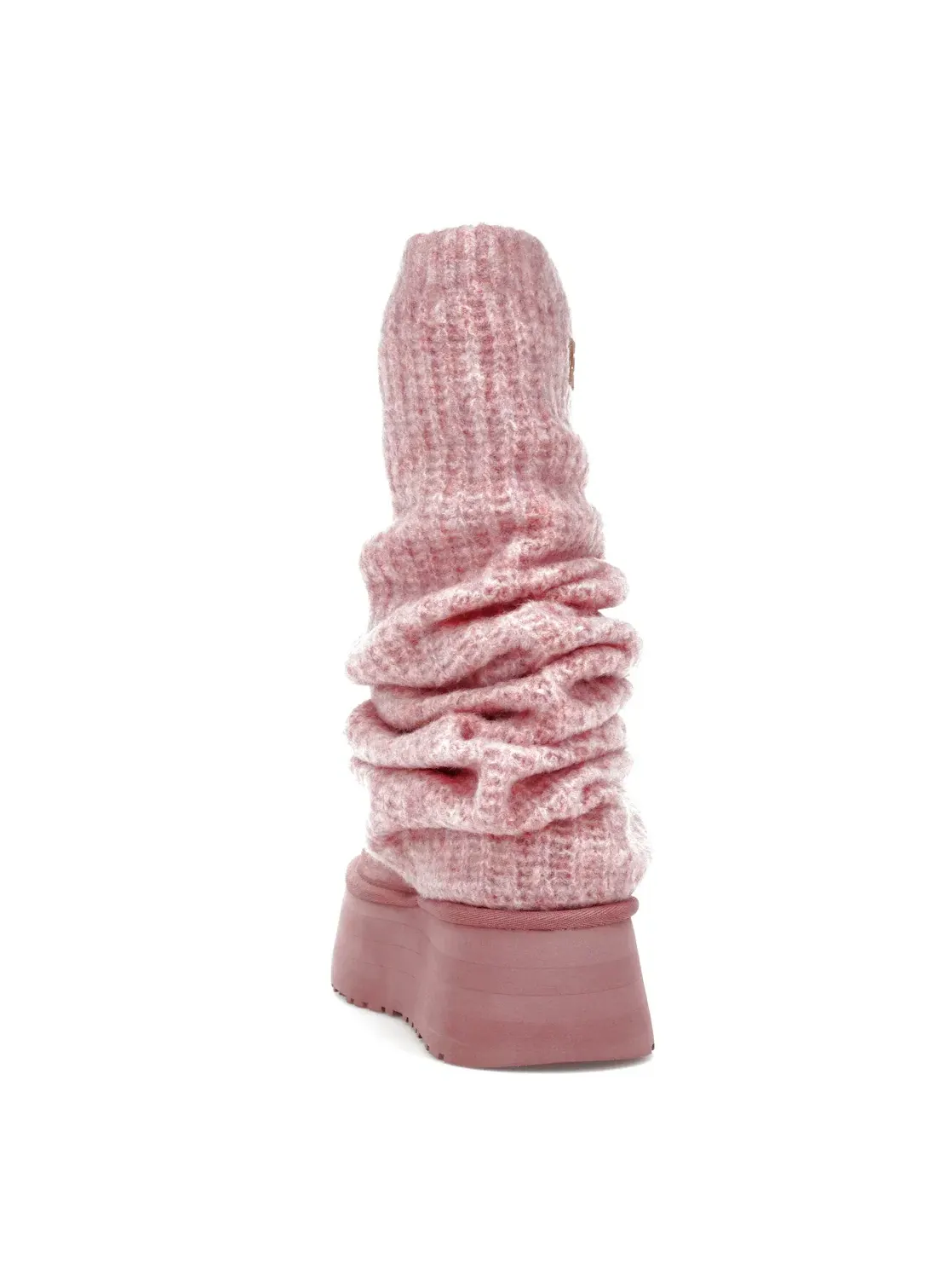 Сапоги женские UGG Classic Mini Dipper Legwarmer — изображение 4 из 4, светло-розовый